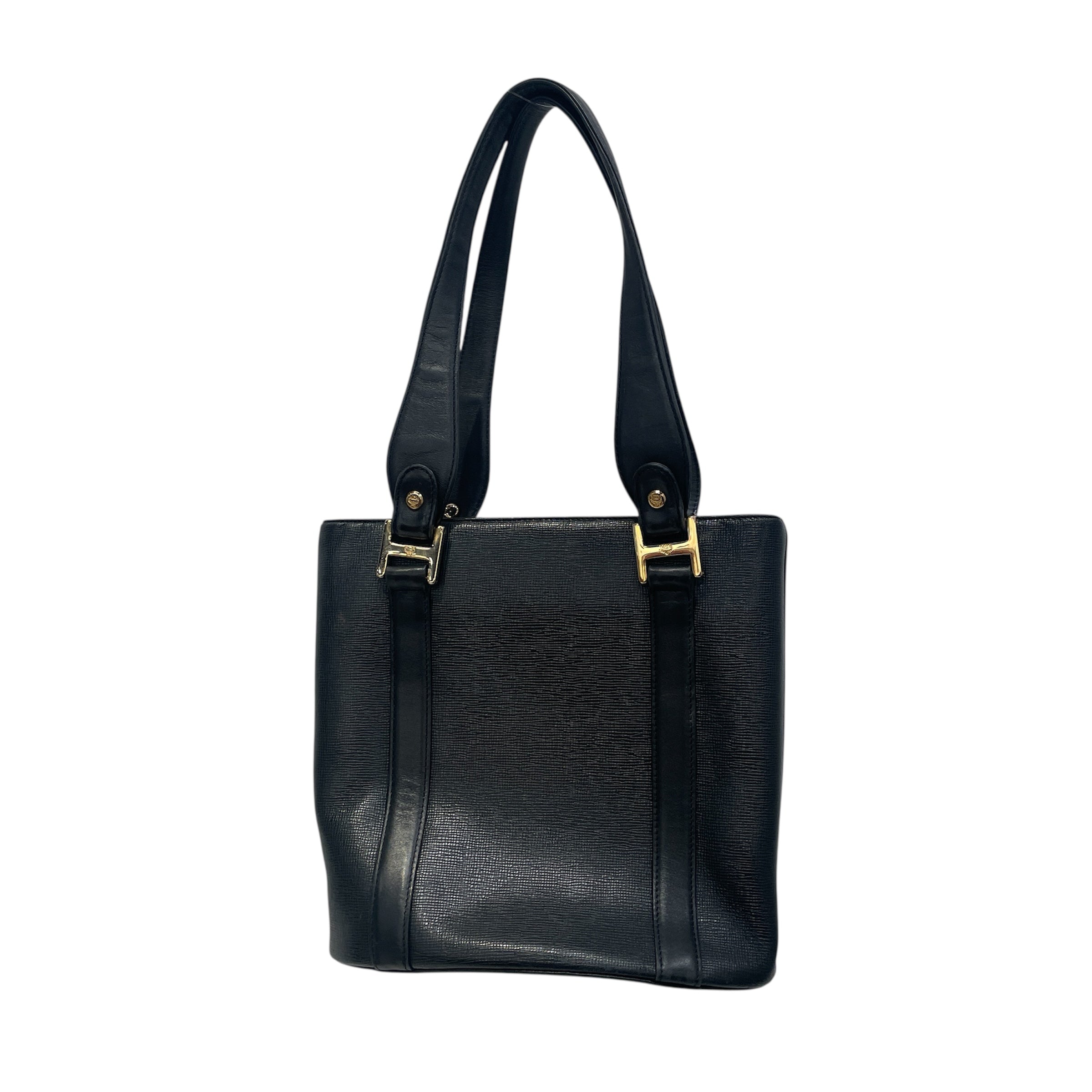 MCM/Hand Bag/Leather/BLK/Saffiano view 2