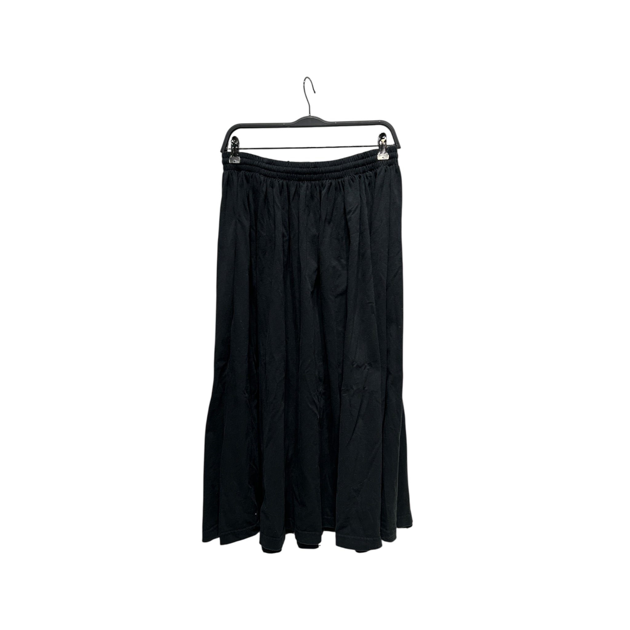 BALENCIAGA/Long Skirt/XS/Cotton/BLK/ view 2
