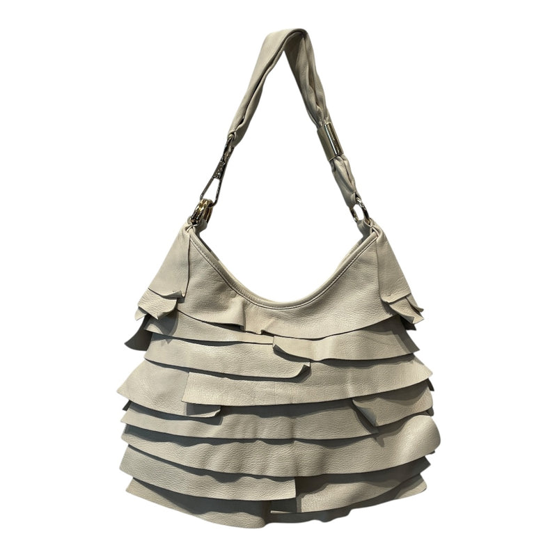 YVES SAINT LAURENT rive gauche/Hand Bag/Leather/CRM/ST. TROPEZ