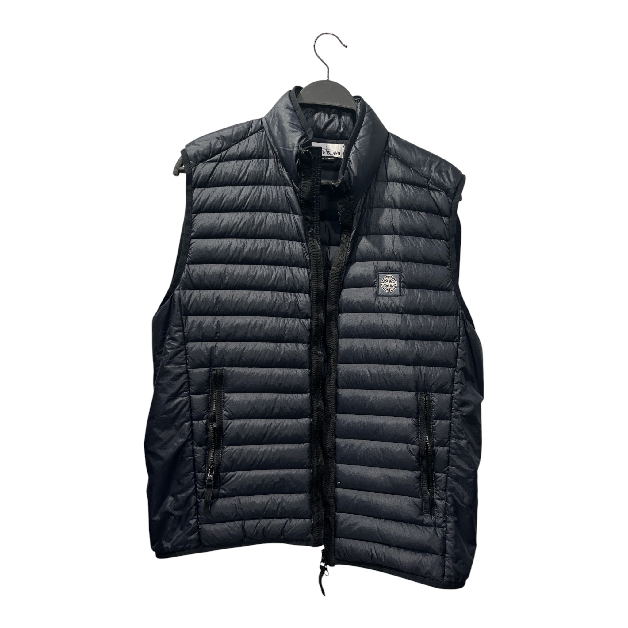 STONE ISLAND/Puffer Jkt/M/Cotton/NVY/ view 1