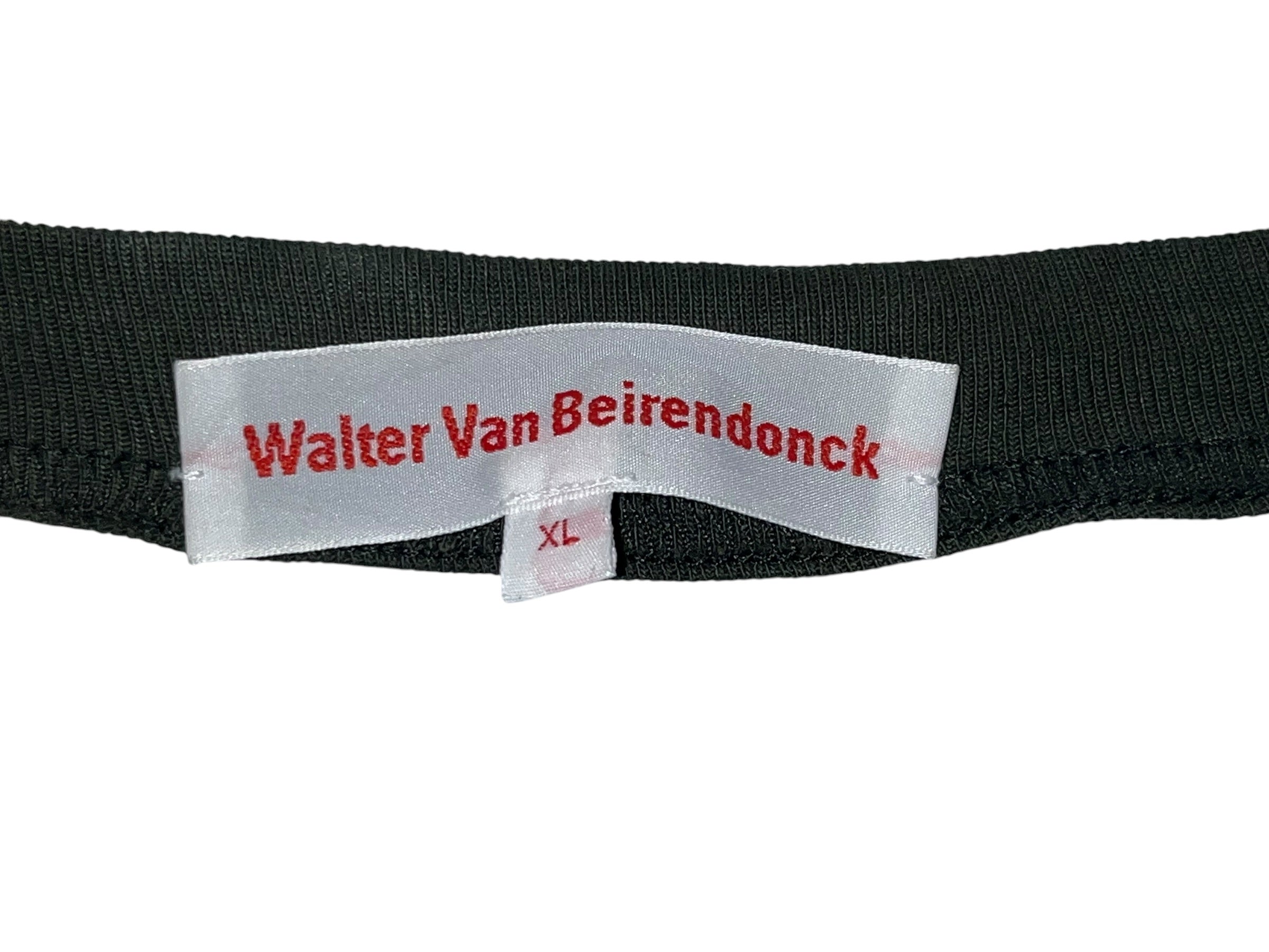 Walter Van Beirendonck/T-Shirt/XL/Cotton/GRN/Graphic/happy/sad turntable view 5