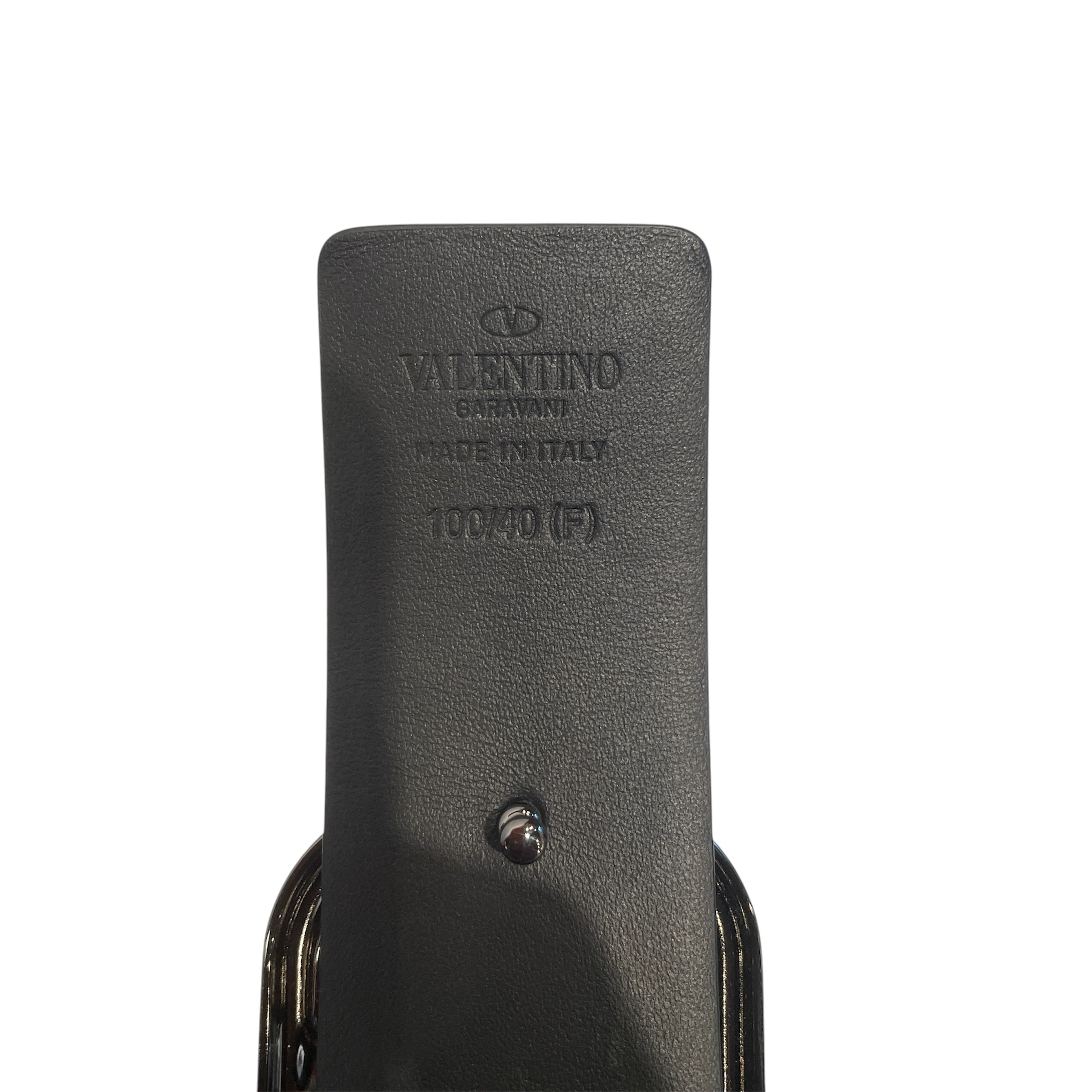VALENTINO GARAVANI/Belt/Leather/BLK/M's/ view 3