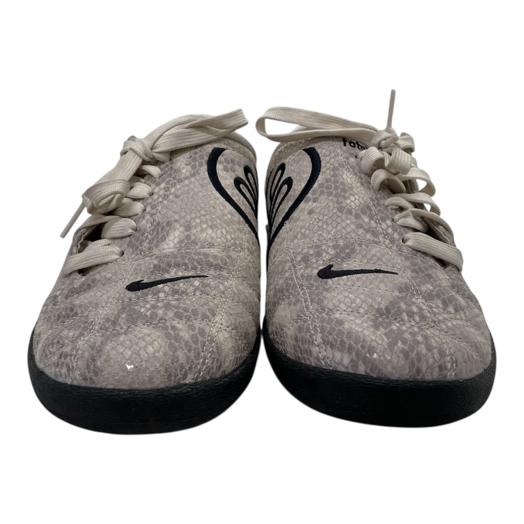 NIKE/Low-Sneakers/US 9.5/Animal Pattern/SLV/total 90 se snakeskin view 3