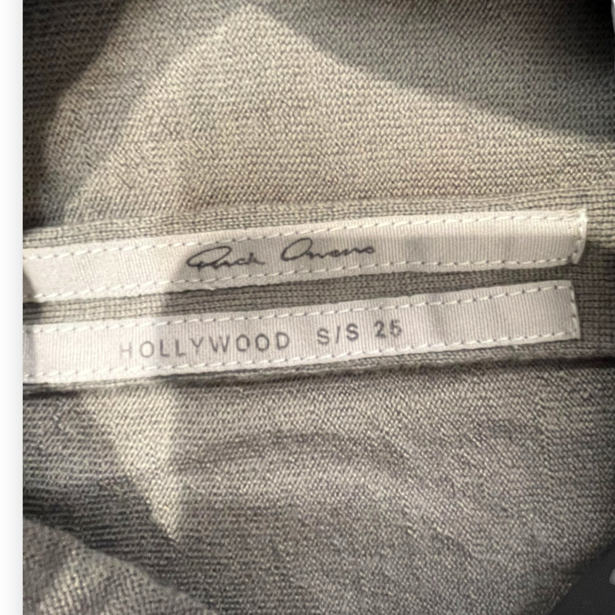 Rick Owens/Dress/S/Wool/GRY/RP01E7603-M SS26 HOLLYWOOD view 3