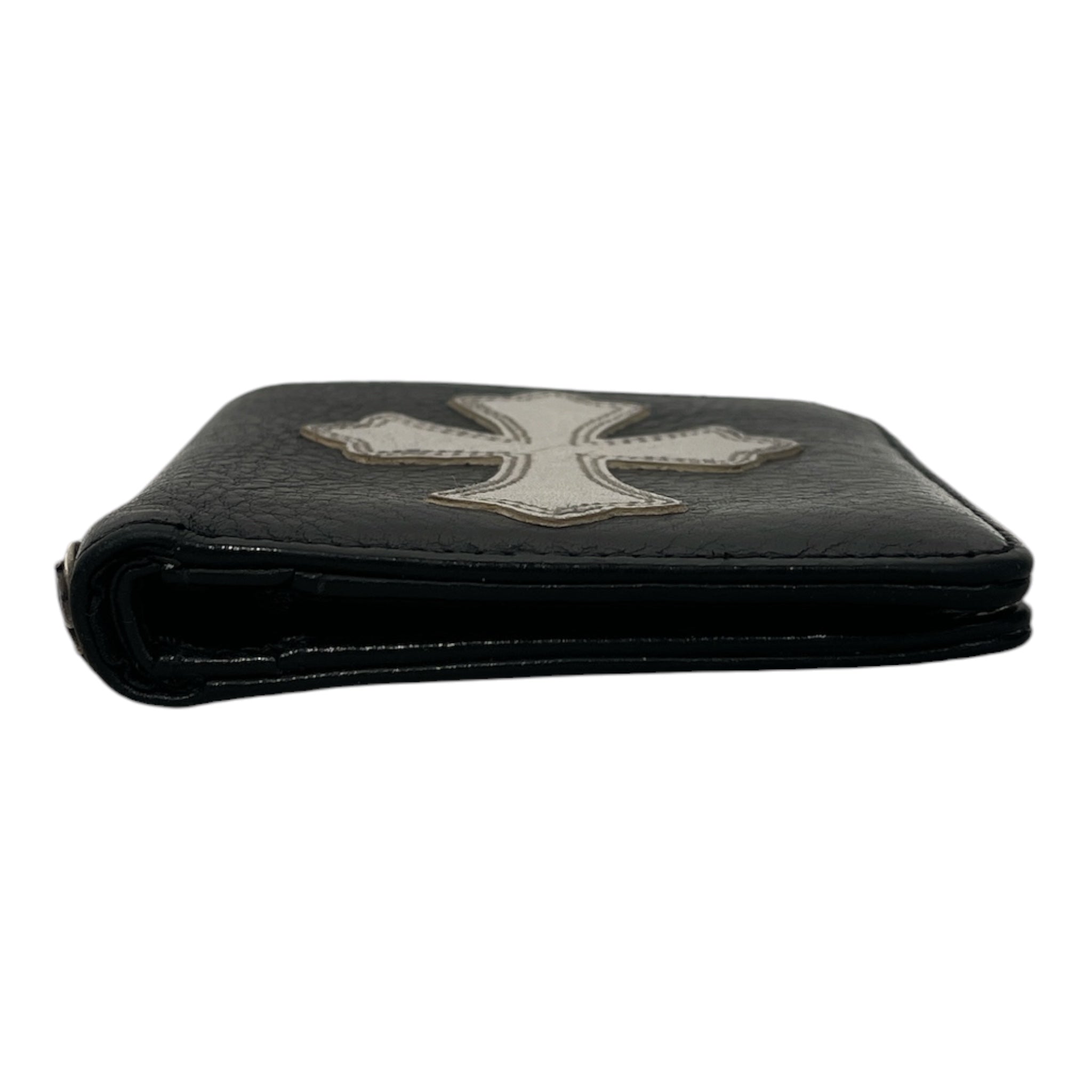 CHROME HEARTS/Bifold Wallet/Leather/BLK/CEMETARY WALLET view 3