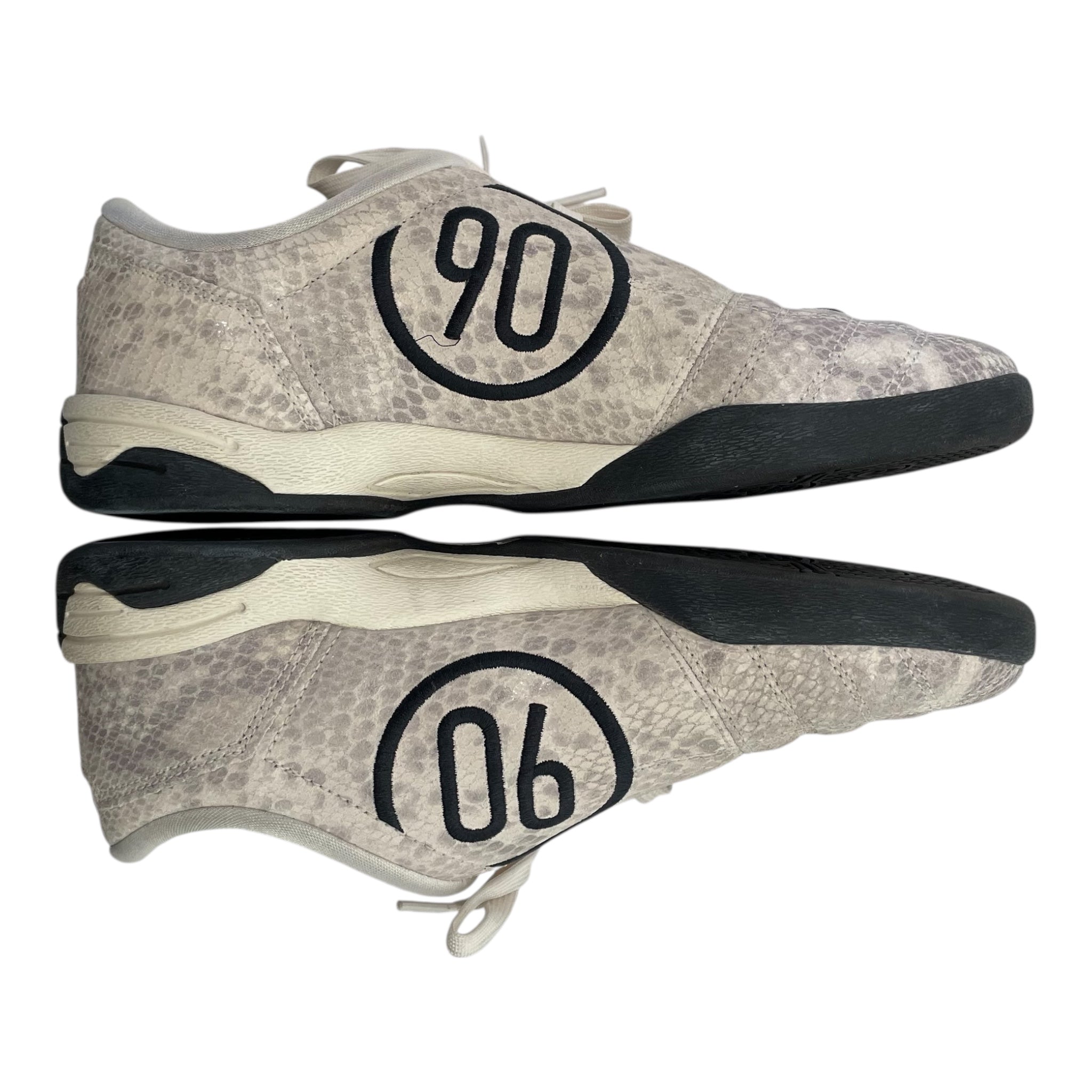 NIKE/Low-Sneakers/US 9.5/Animal Pattern/SLV/total 90 se snakeskin view 5