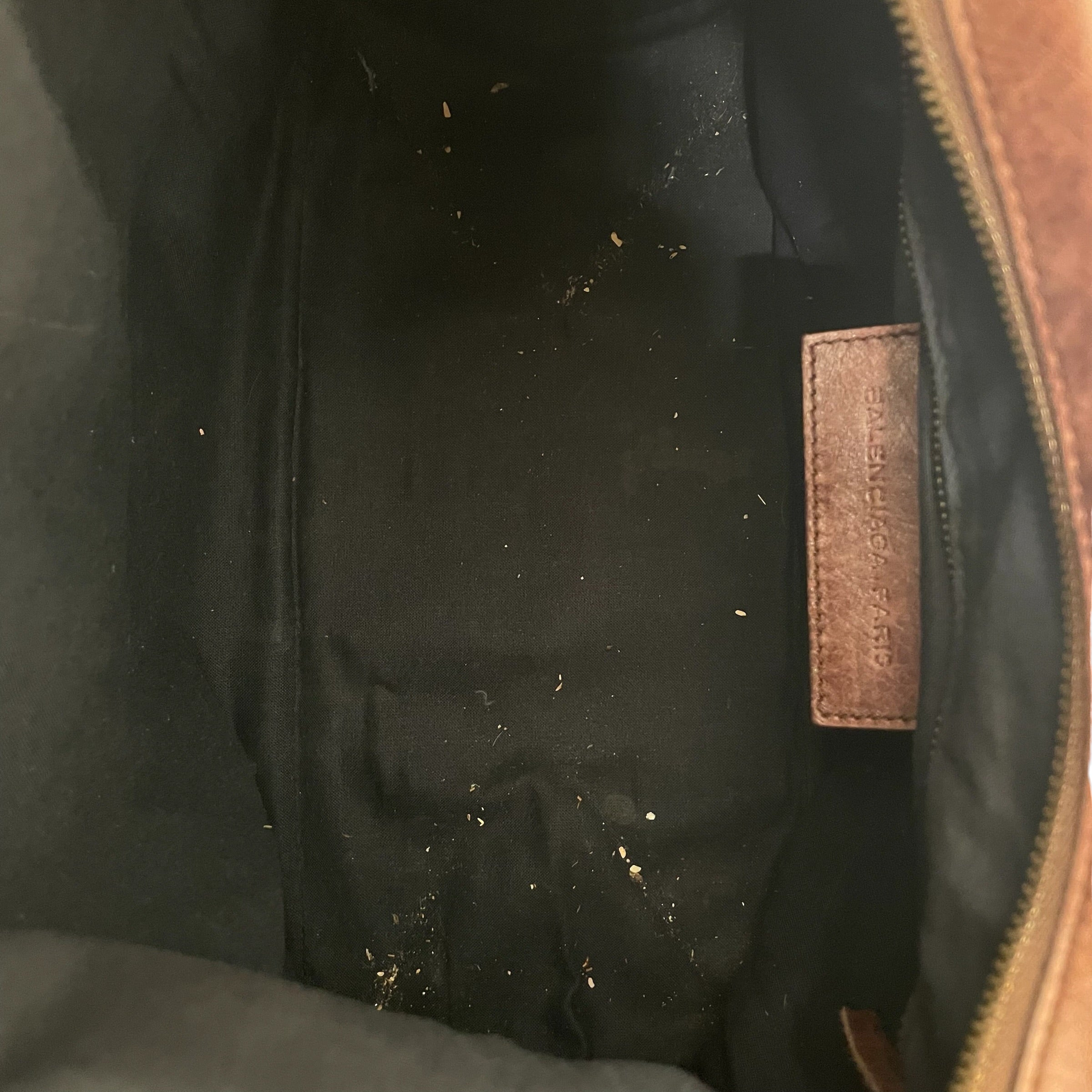 BALENCIAGA/Bag/Leather/BRW/ view 7