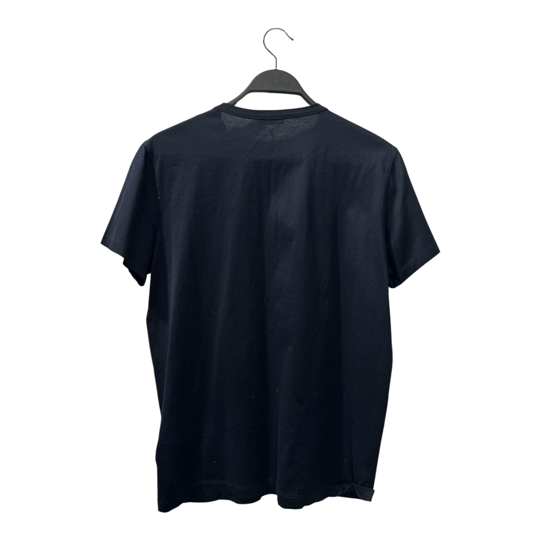 MONCLER/T-Shirt/M/Cotton/NVY/DOUBLE PATCH ON FRONT view 2