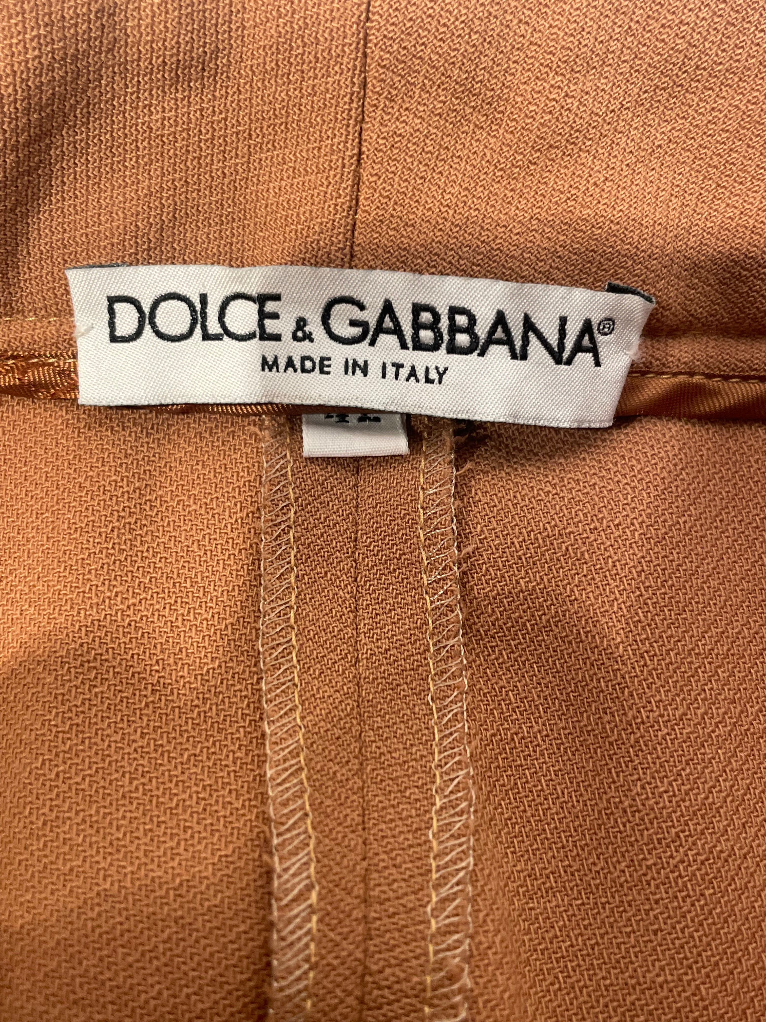 DOLCE&GABBANA/Straight Pants/42/ view 3