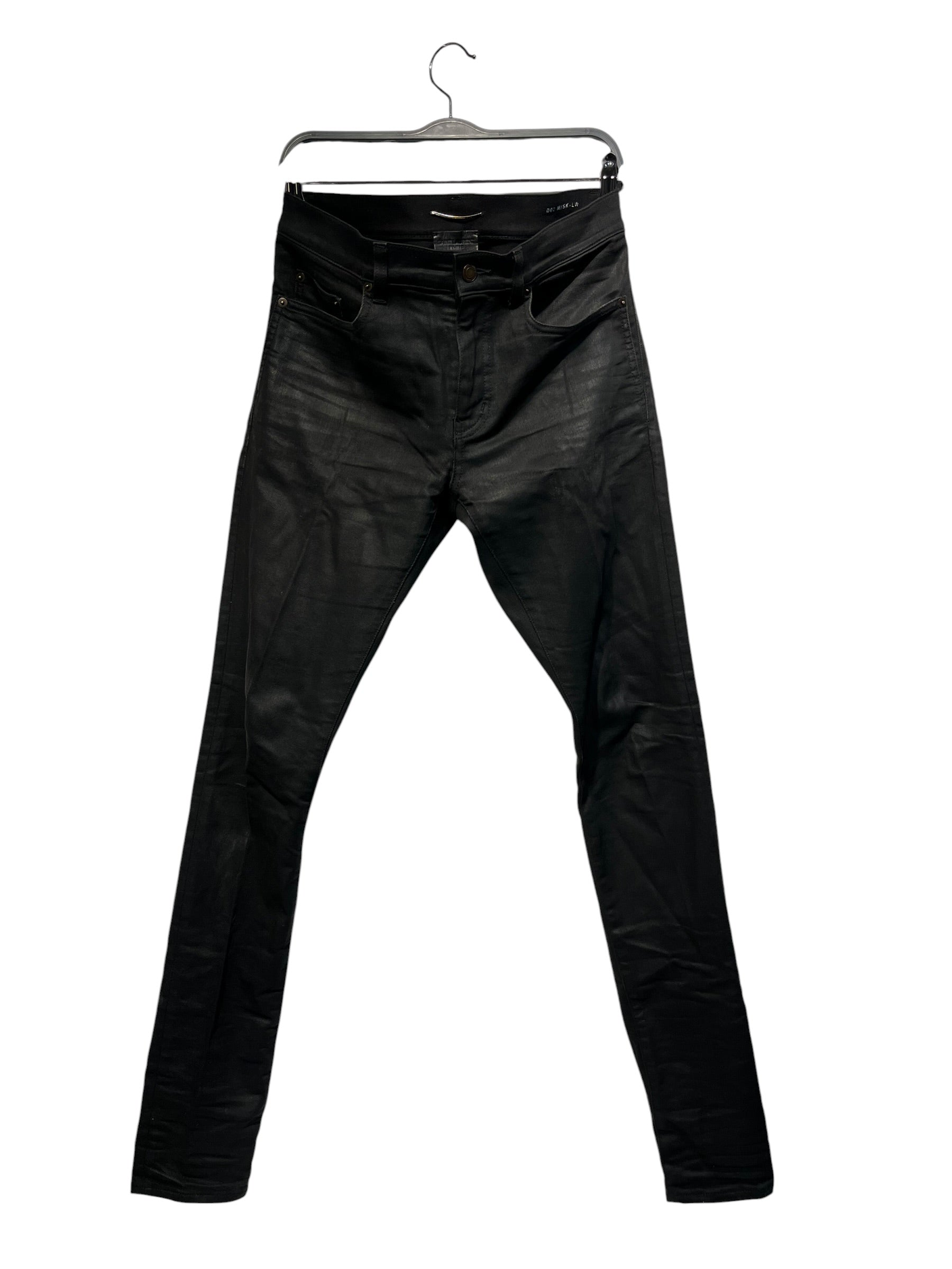 SAINT LAURENT/Skinny Pants/30/Cotton/BLK/D02 2020 view 1