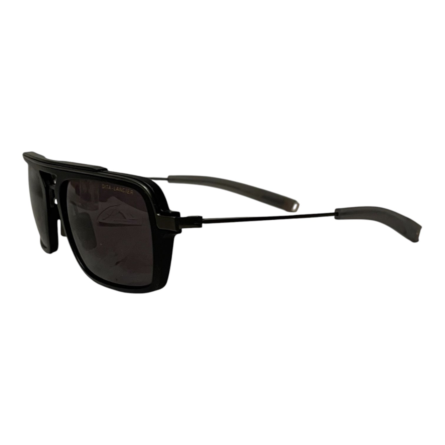 DITA/Sunglasses/Celluloid/BLK/dita lancier all blk shades view 2