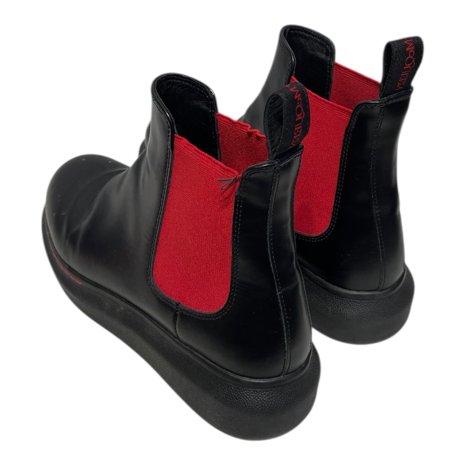 Alexander McQueen/Ankle Boots/US 7.5/Leather/BLK/ view 2