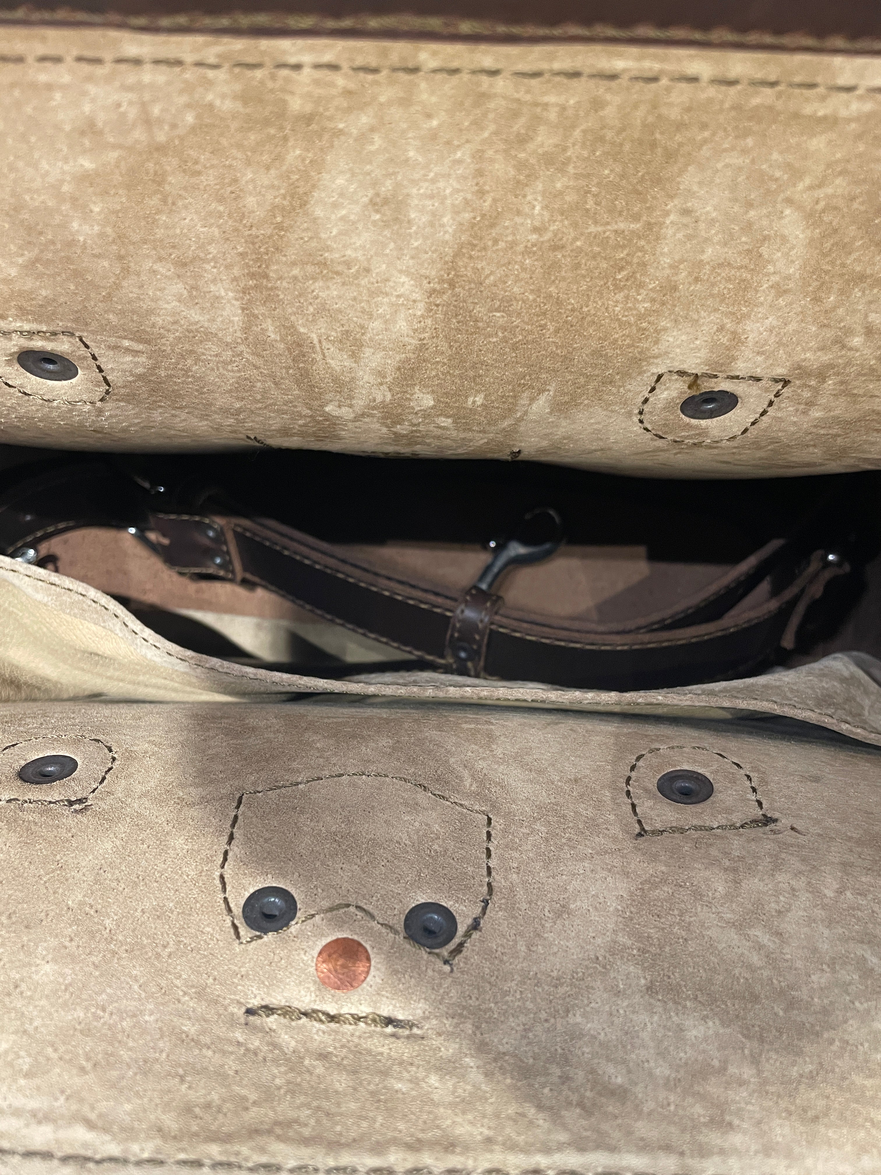 saddleback and co/Briefcase/Leather/BRW/flightbag view 3