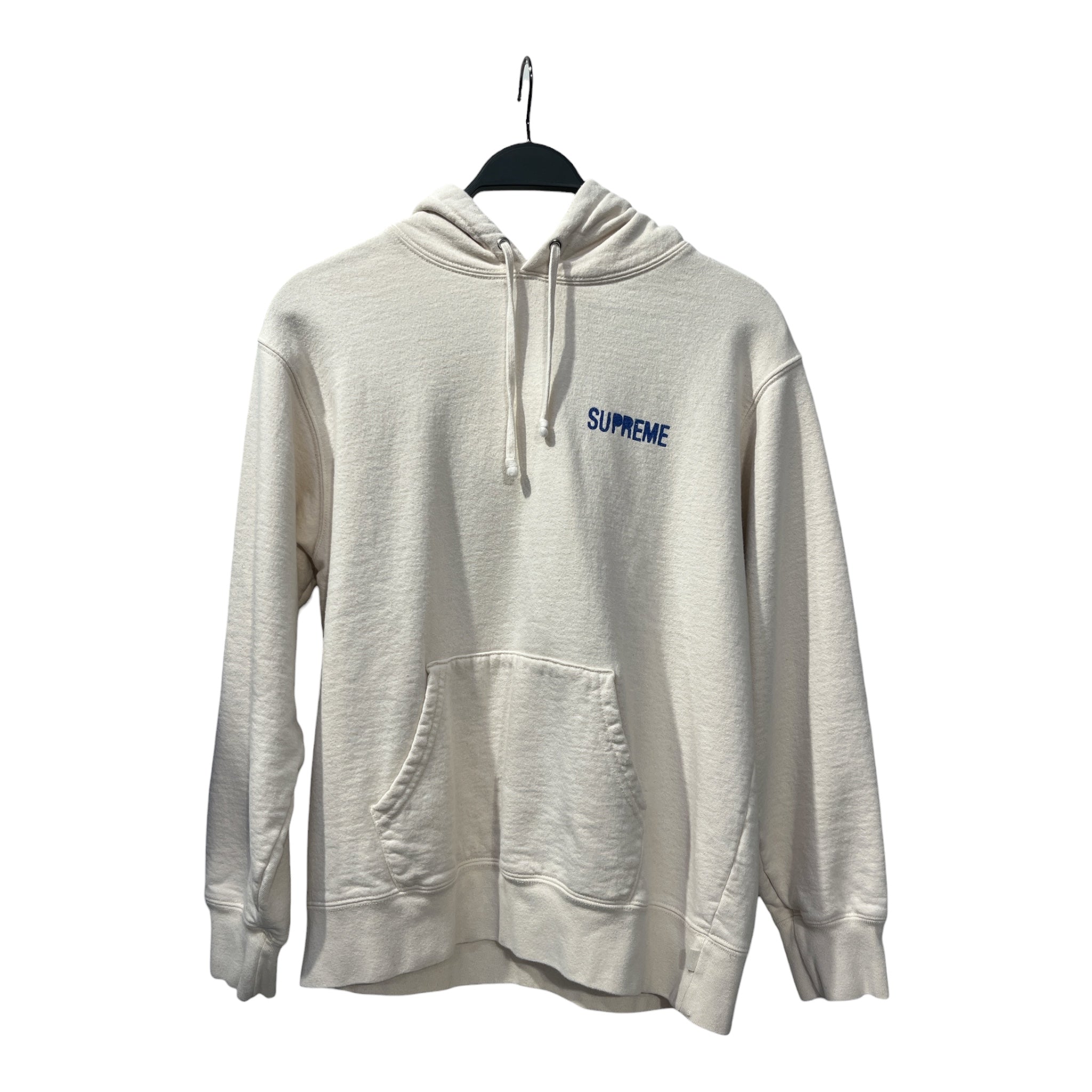 Supreme/Hoodie/S/Cotton/CRM/ view 1