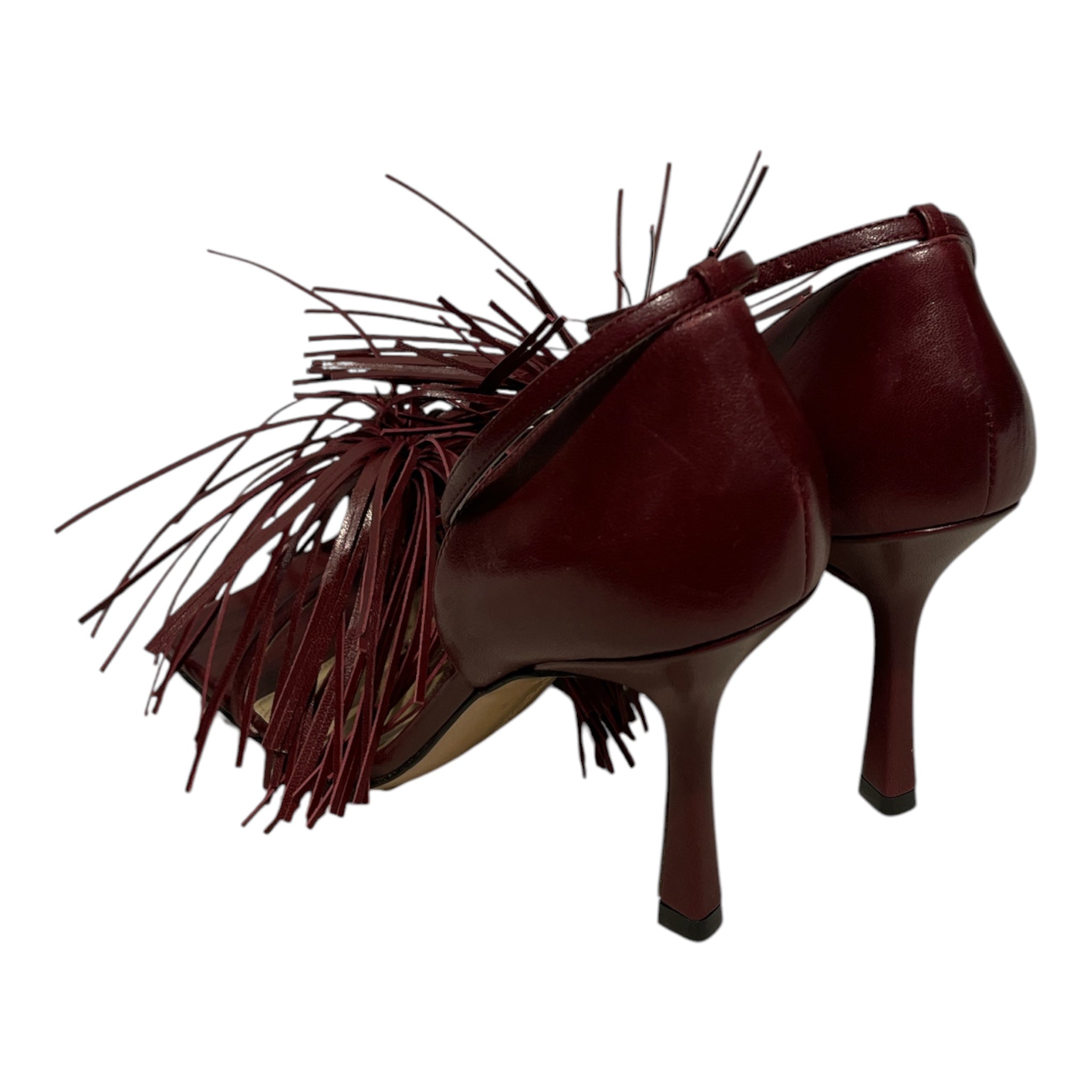 BOTTEGA VENETA/Heels/EU 37/Leather/BRD/Stretch tassel-trimmed view 2