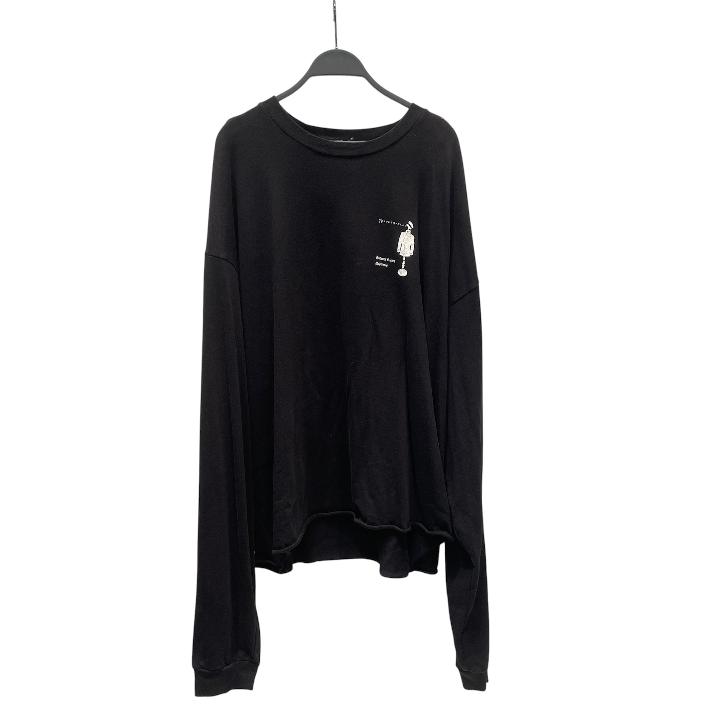 enfants riches deprimes/LS T-Shirt/XL/Cotton/BLK/ view 1