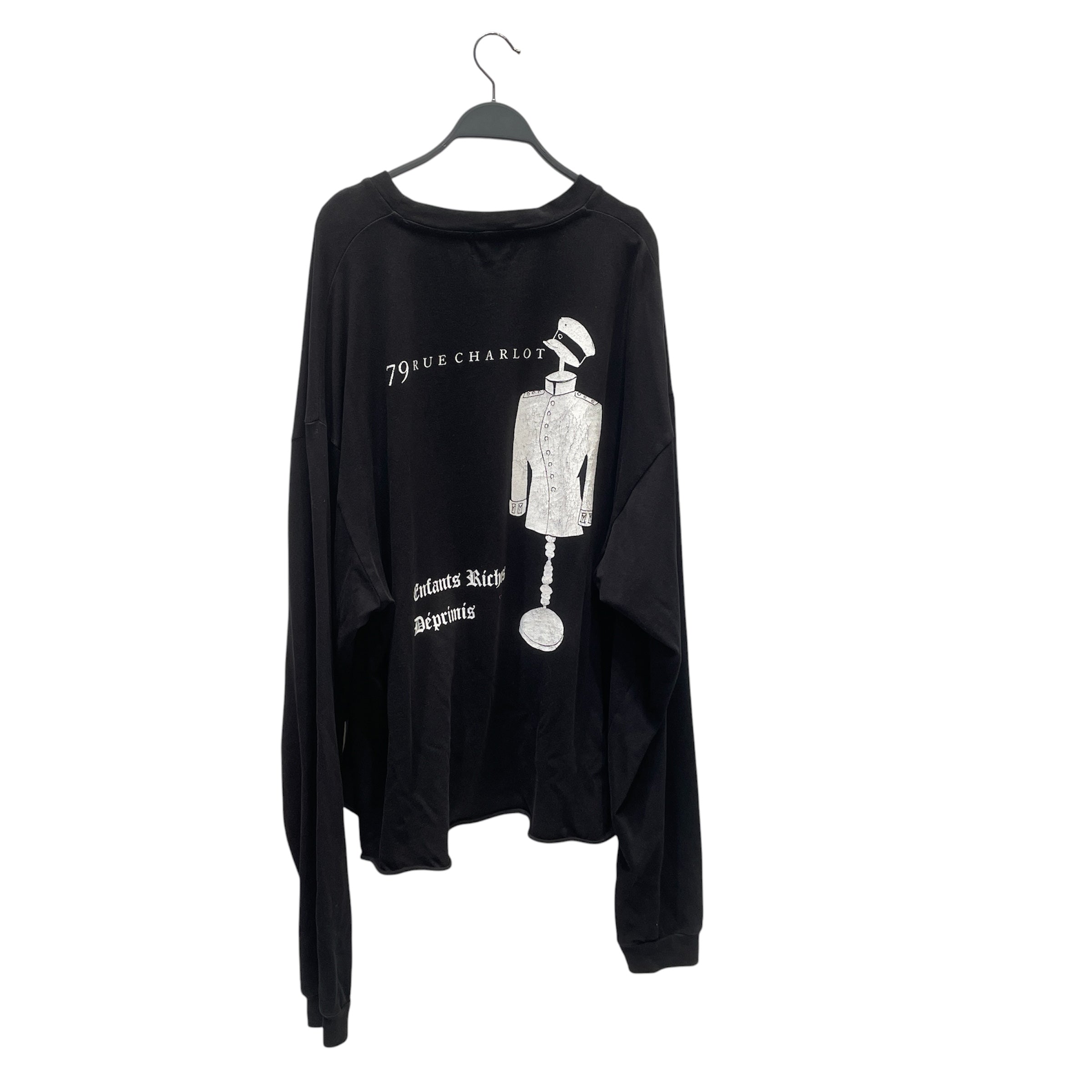 enfants riches deprimes/LS T-Shirt/XL/Cotton/BLK/ view 2