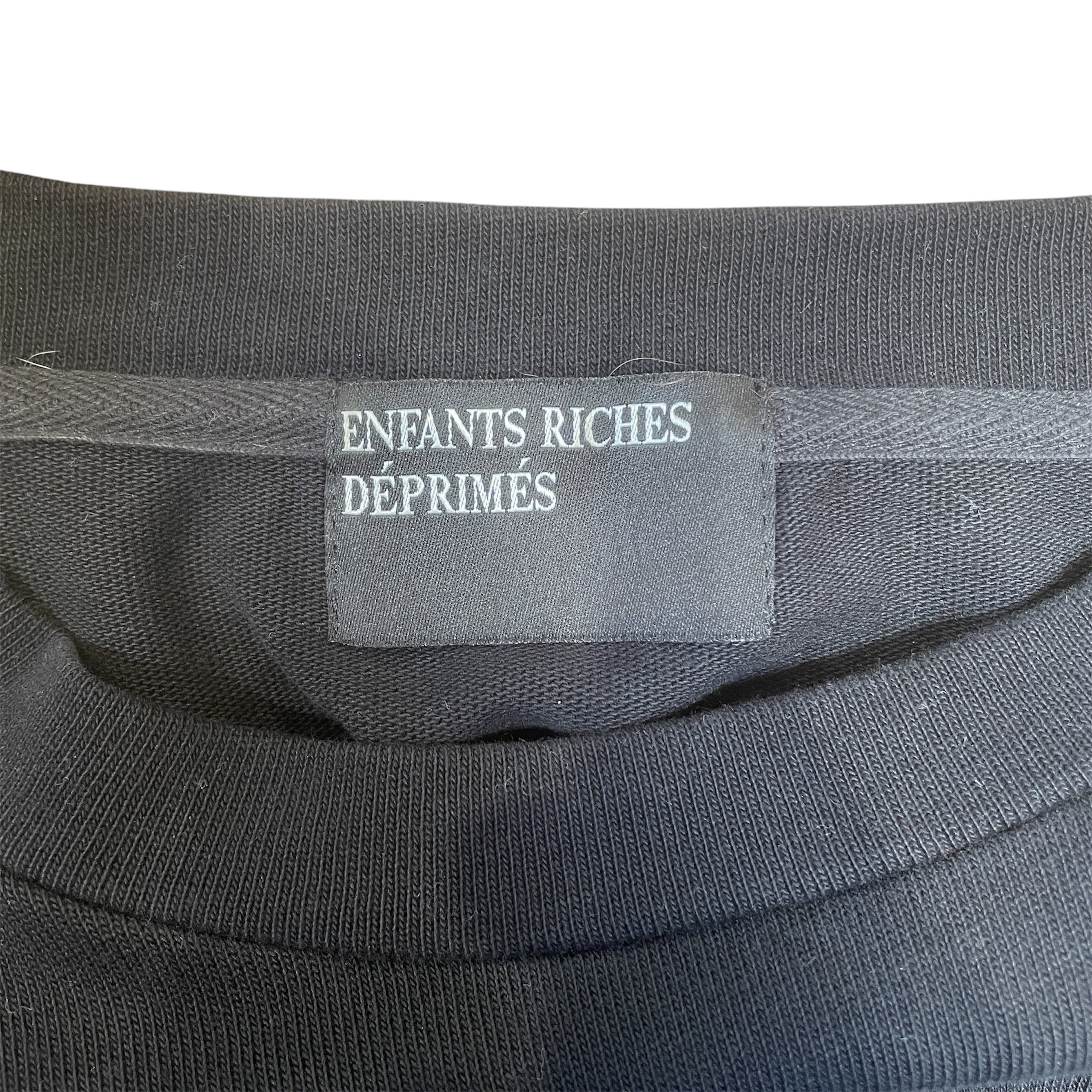 enfants riches deprimes/LS T-Shirt/XL/Cotton/BLK/ view 3