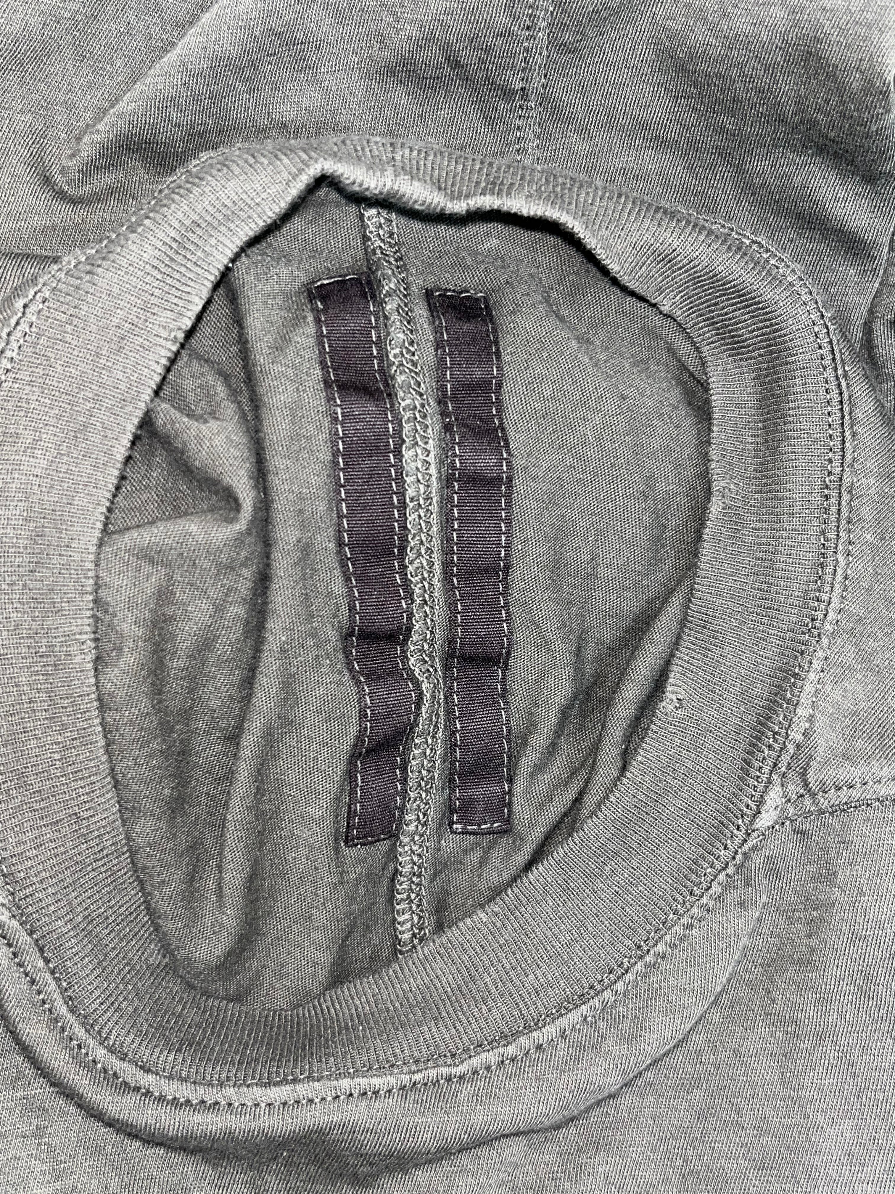 RICK OWENS DRKSHDW/Tank Top/Cotton/GRY/dark dust view 3