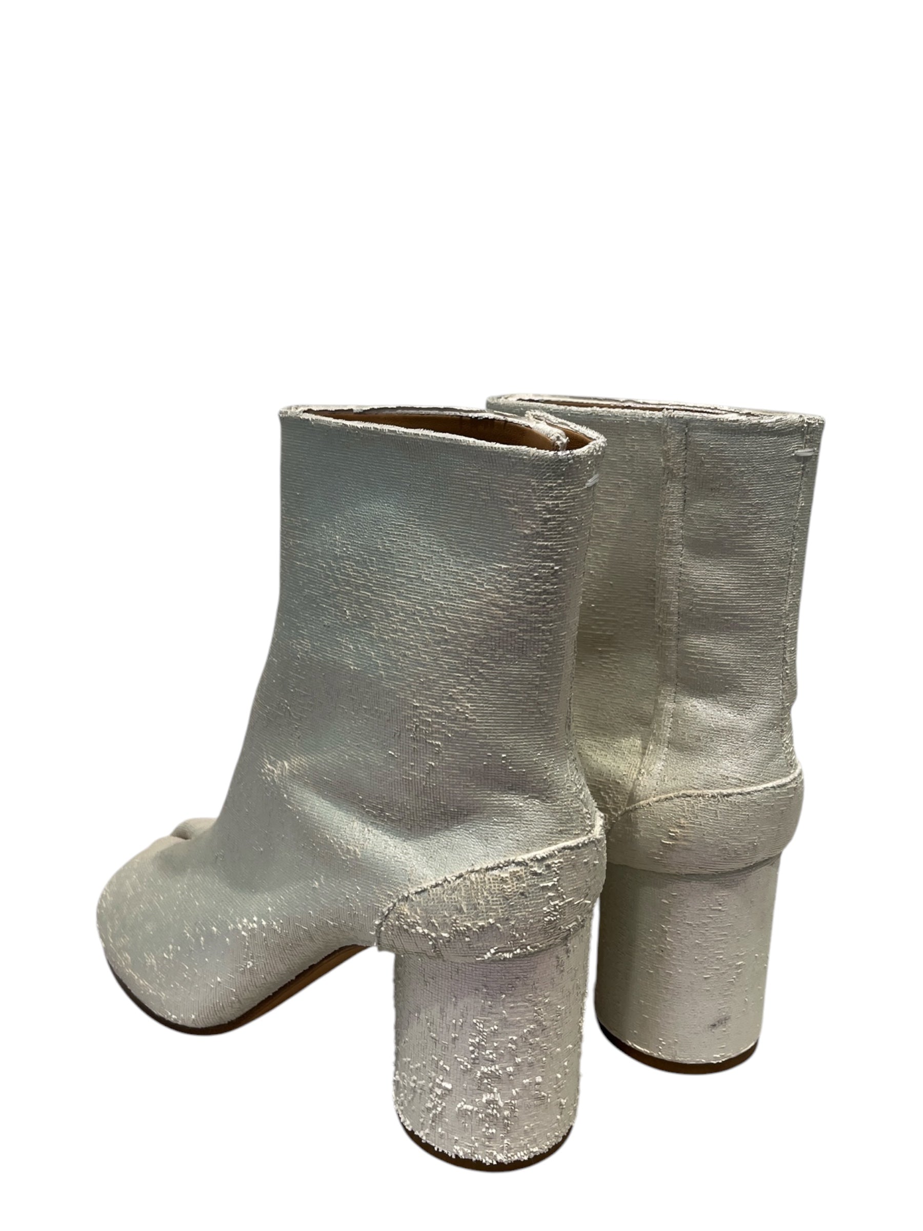 Maison Margiela/Boots/EU 38/WHT/TEXTURED TABI ANKLE BOOT view 2
