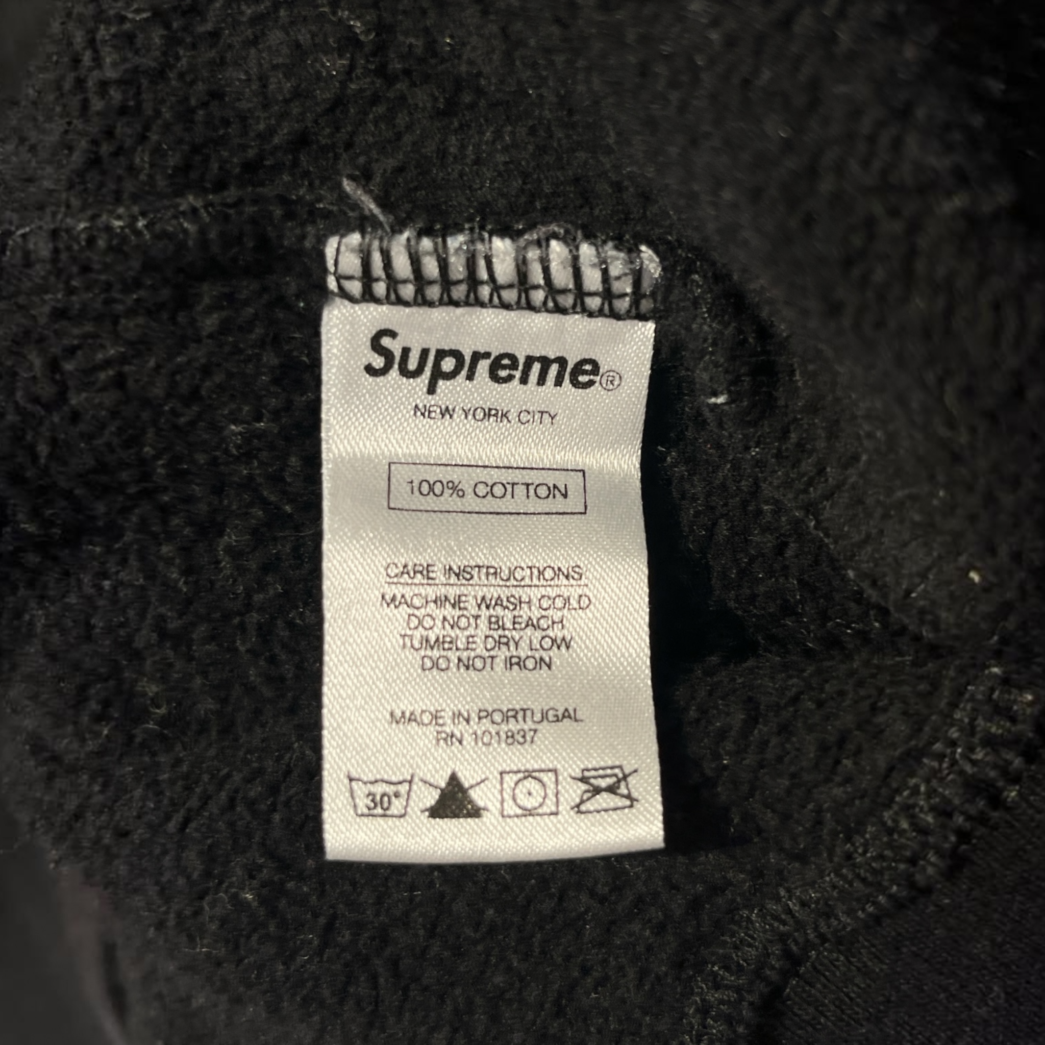 Supreme/Hoodie/M/Cotton/BLK/CDG Split Box Logo view 3