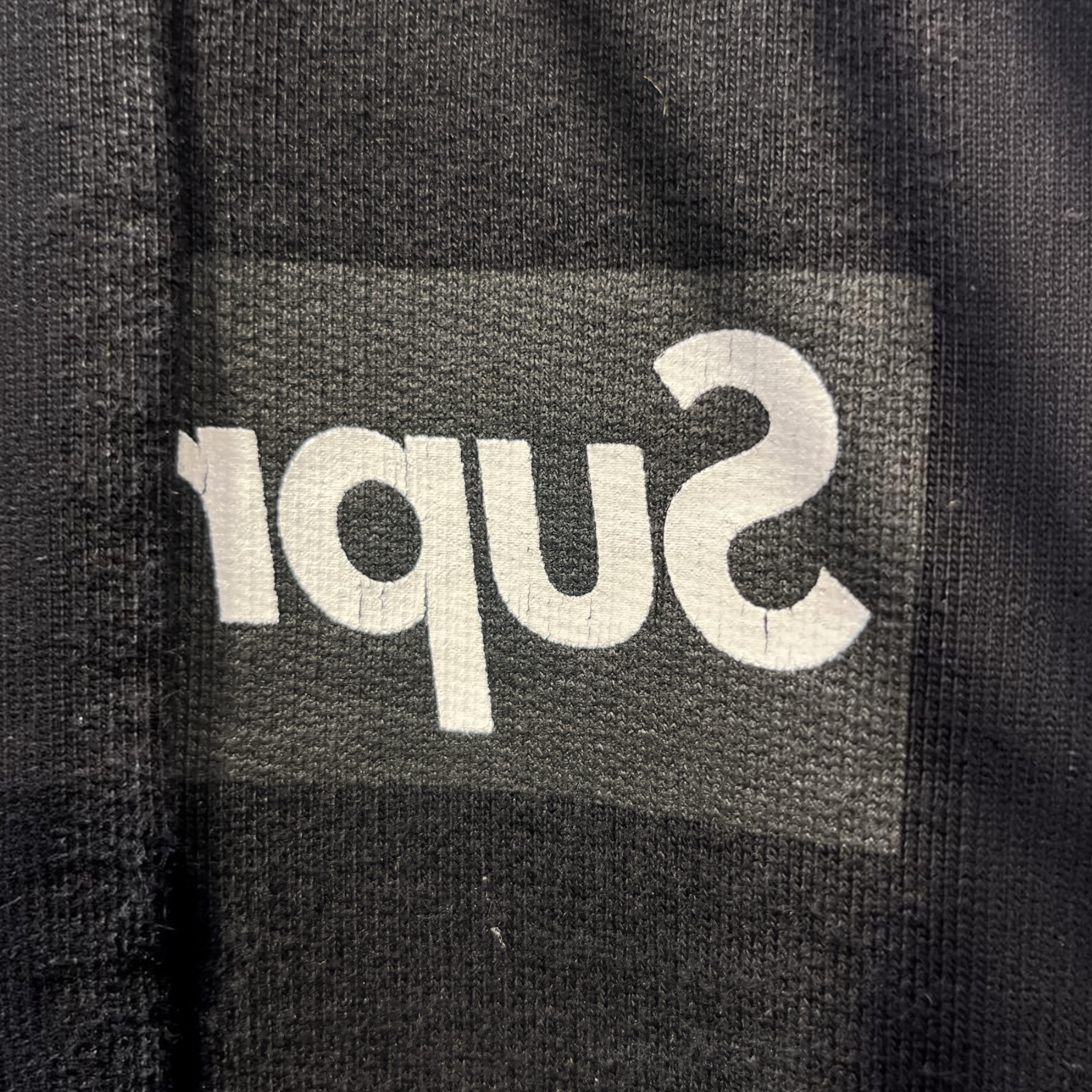 Supreme/Hoodie/M/Cotton/BLK/CDG Split Box Logo view 4
