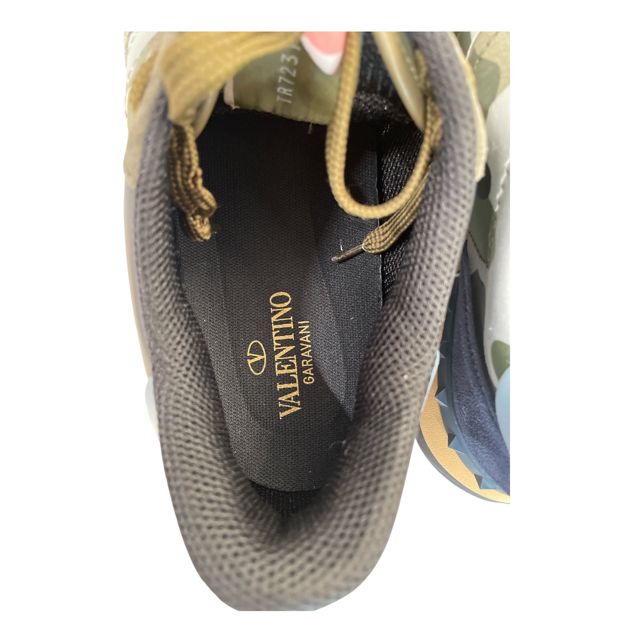 VALENTINO/Low-Sneakers/EU 46/Camouflage/Cotton/GRN/ view 3