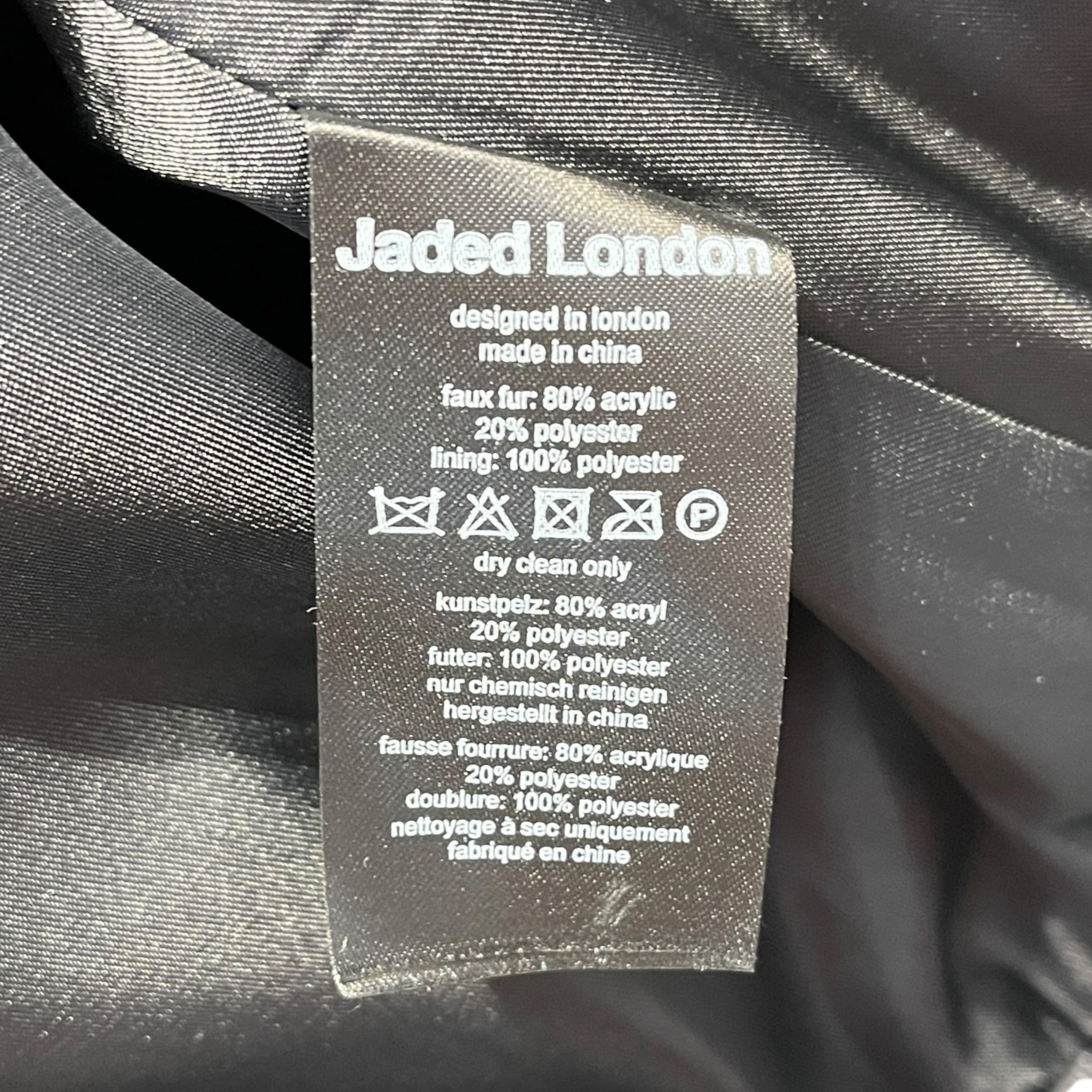 JADED LONDON/Jacket/1/Fake Fur/CML/BLONDE MENDOZA JACKET view 4