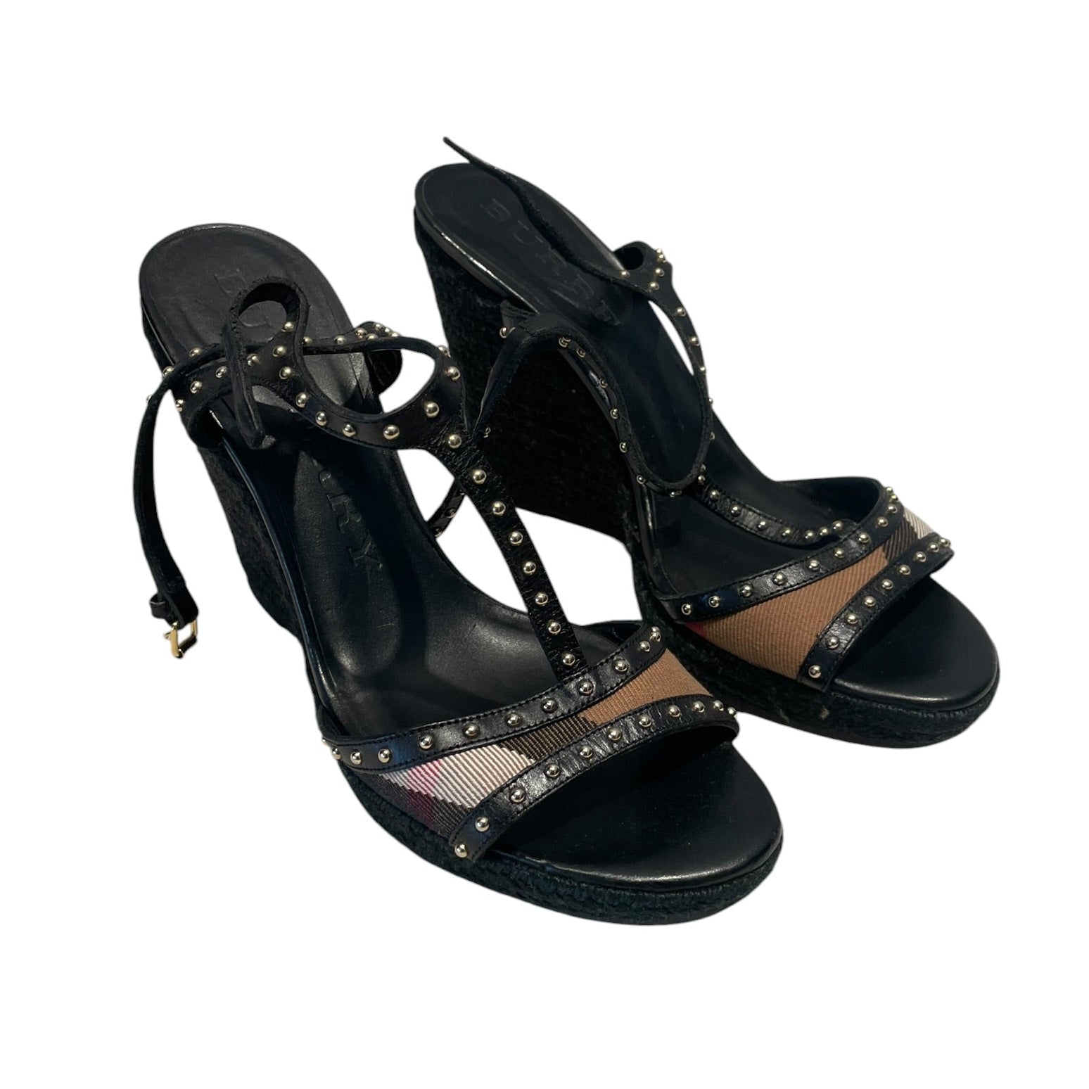 BURBERRY/Heels/EU 38.5/BLK/Mew view 1
