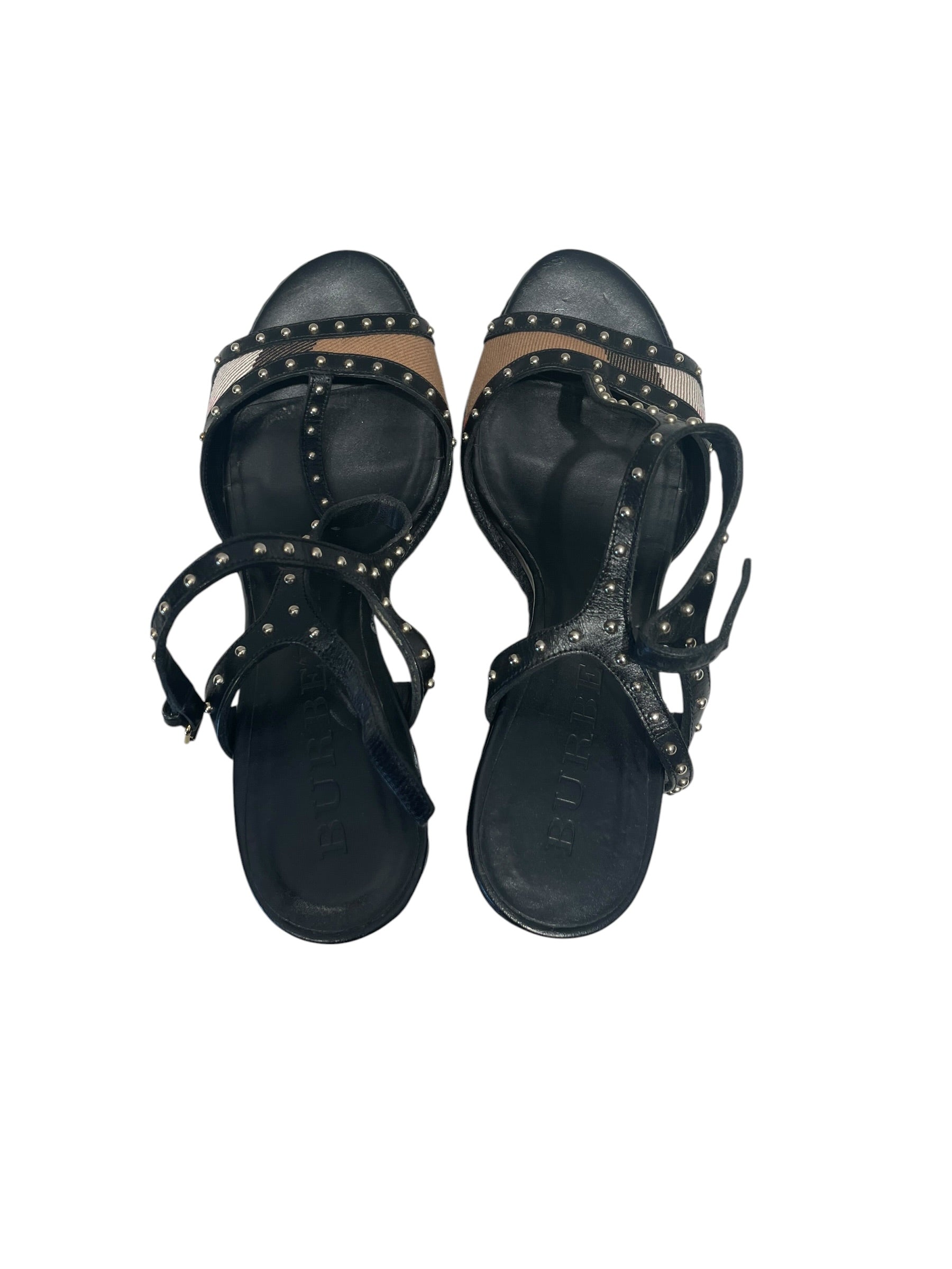 BURBERRY/Heels/EU 38.5/BLK/Mew view 3