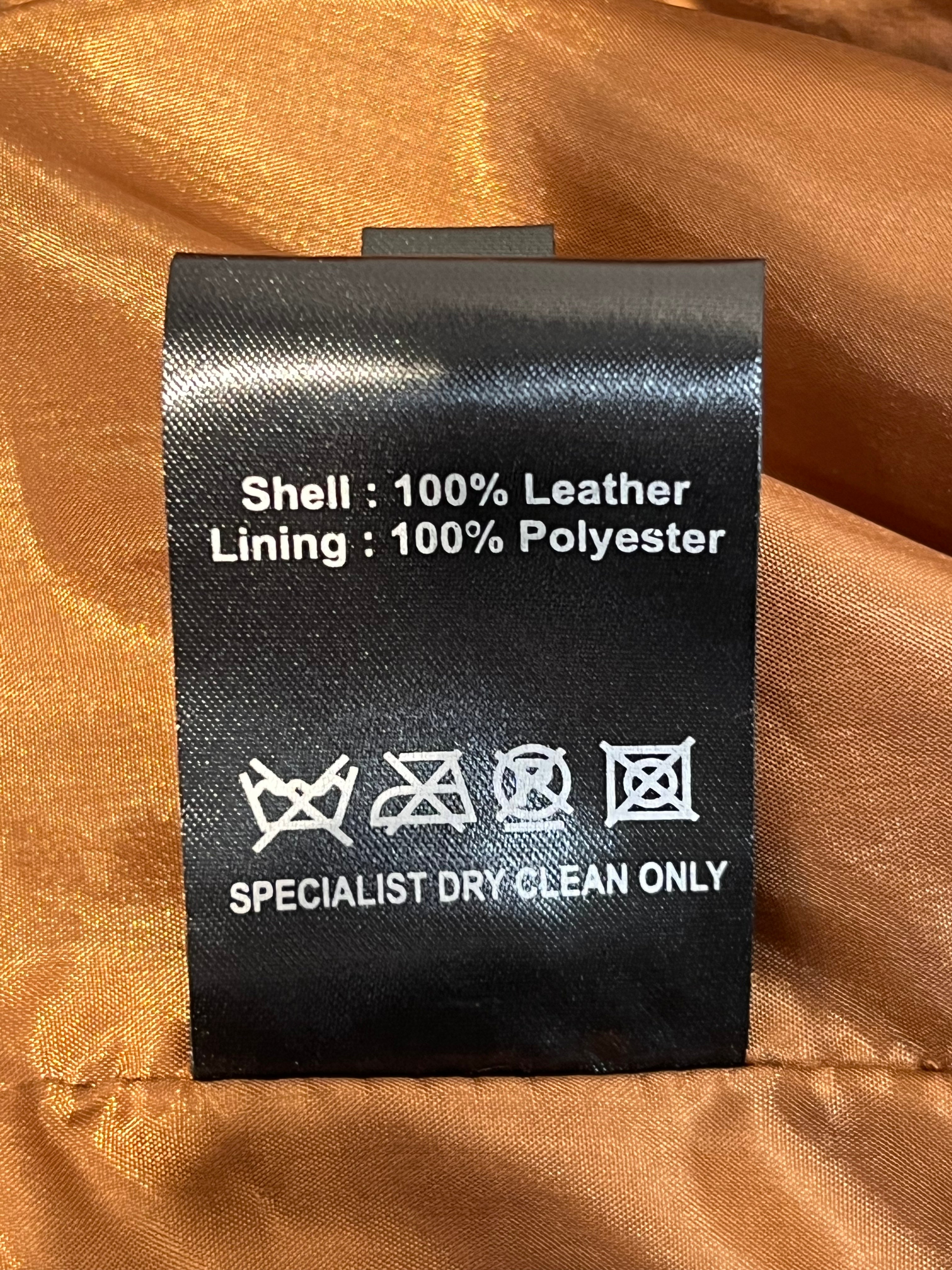 AKSARA/Leather Jkt/S/Leather/BRW/PONY HAIR PANEL view 5