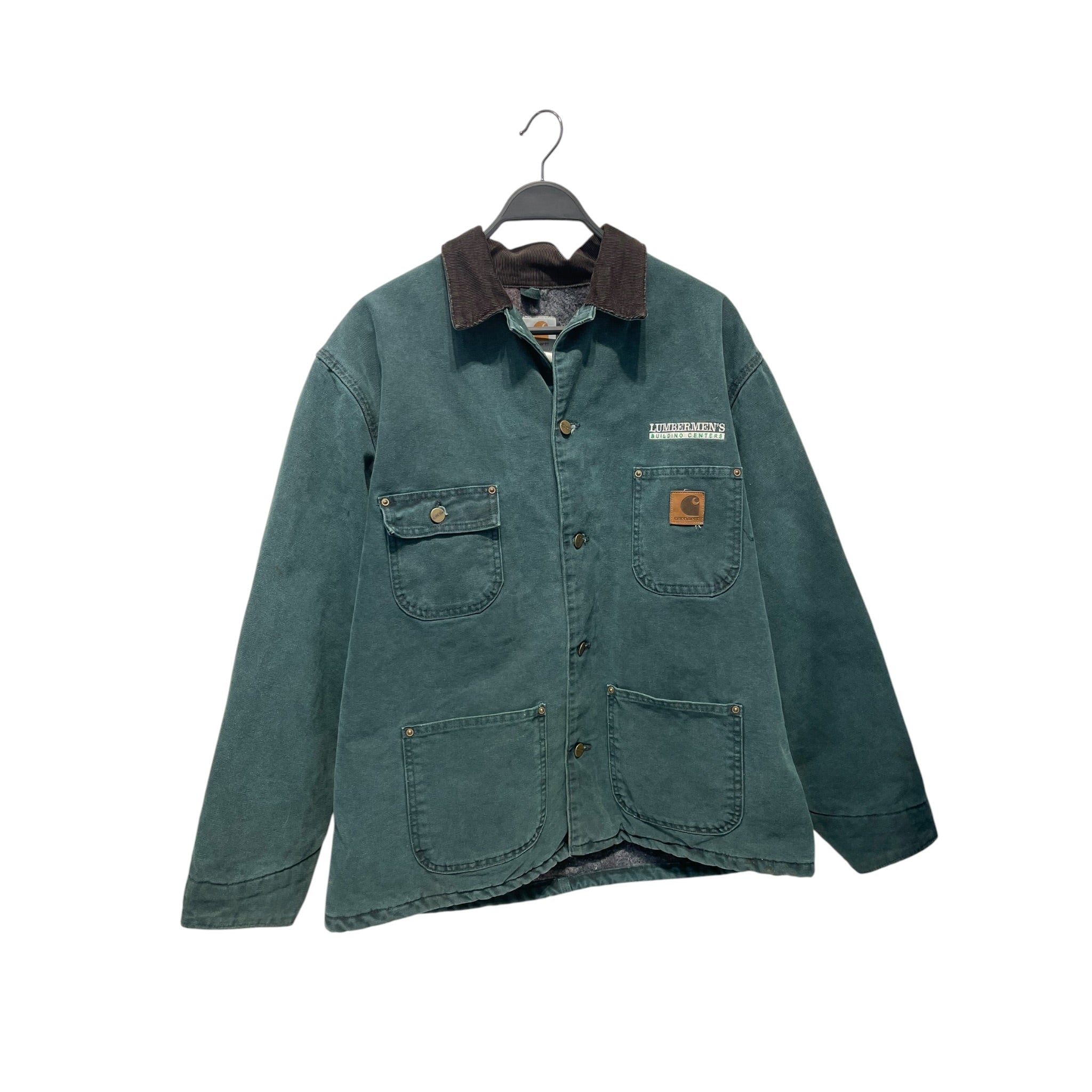 Carhartt/Jacket/L/Cotton/GRN/MADE IN THE USA CHORE JKT view 1