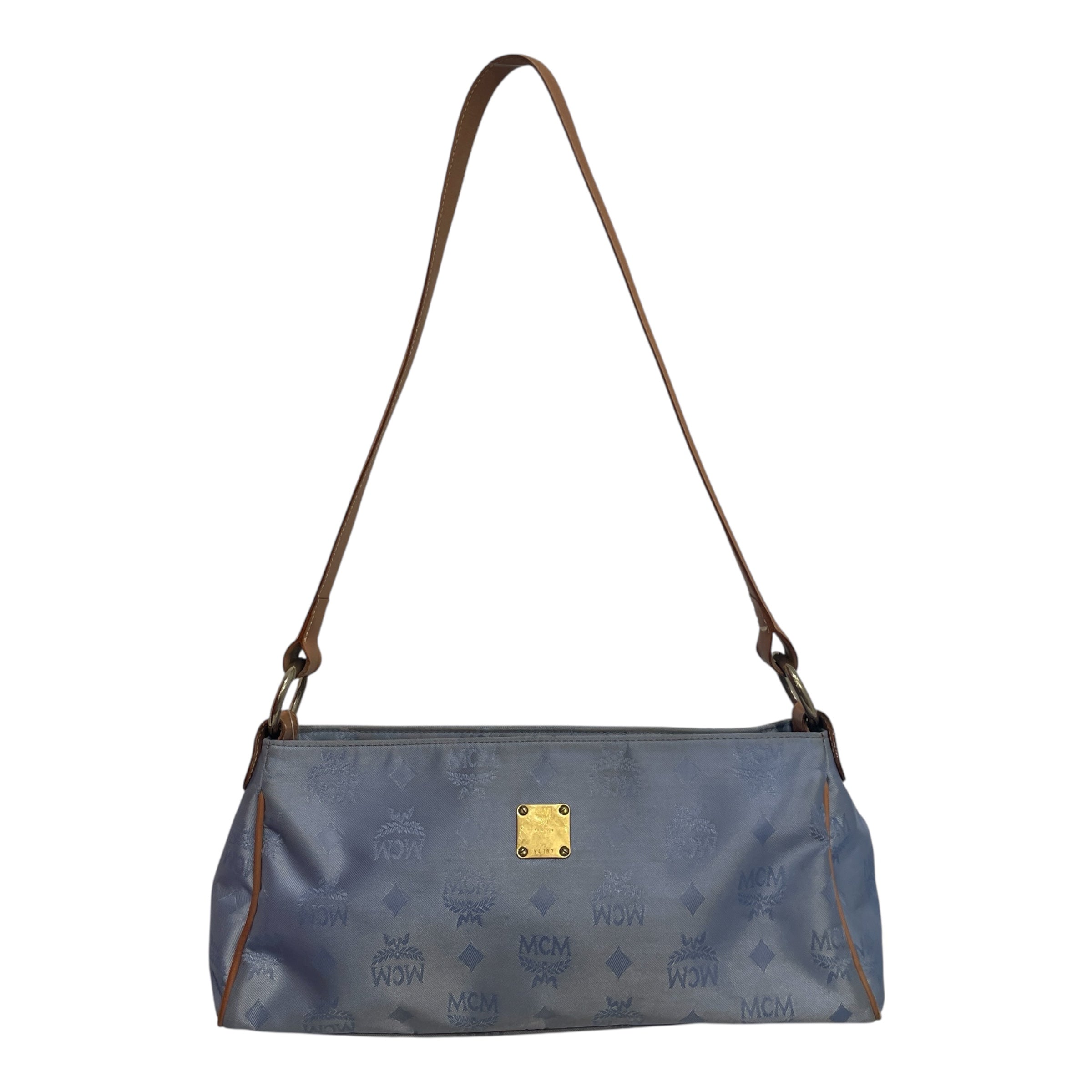 MCM/Bag/Monogram/Nylon/BLU/MCM handbag view 1