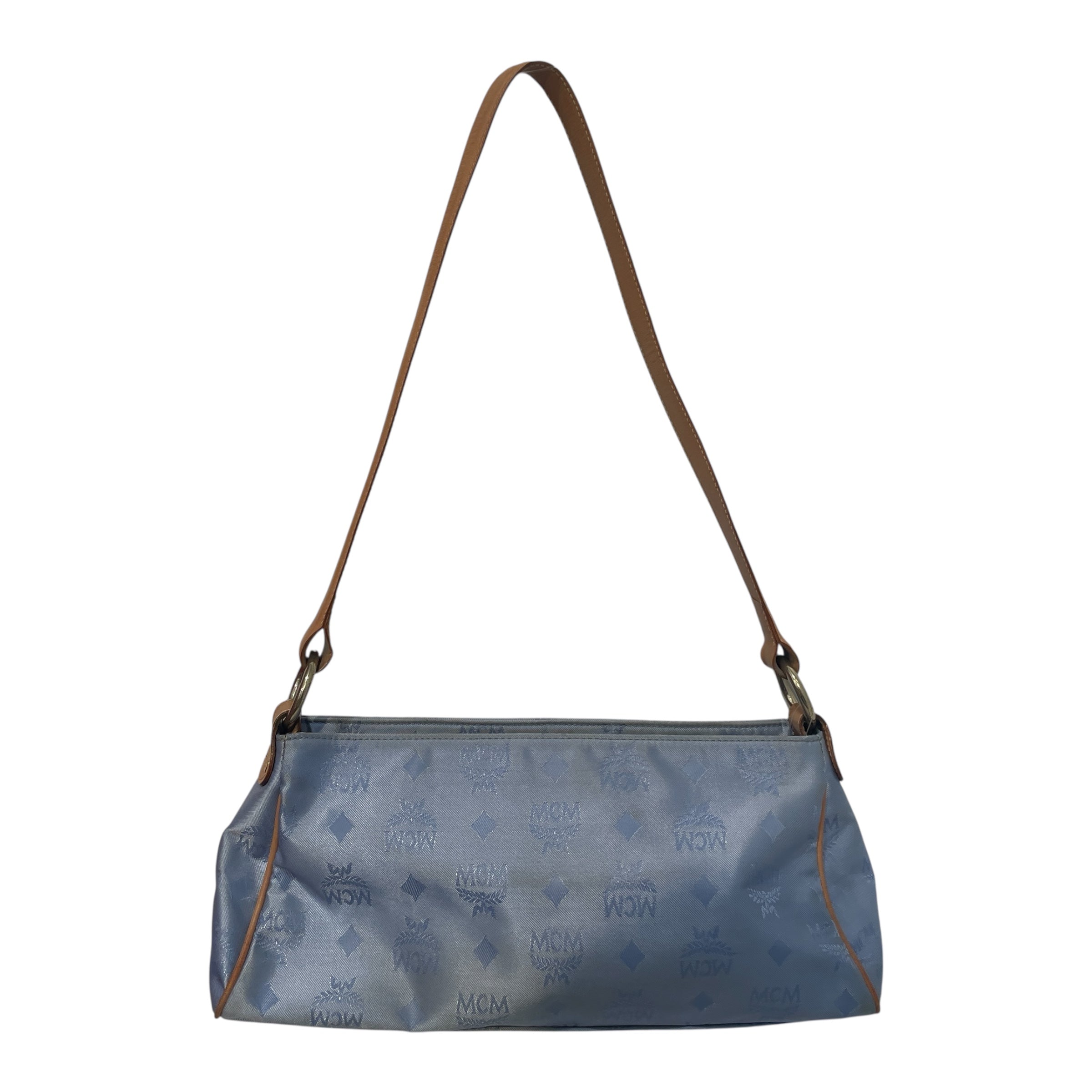 MCM/Bag/Monogram/Nylon/BLU/MCM handbag view 2