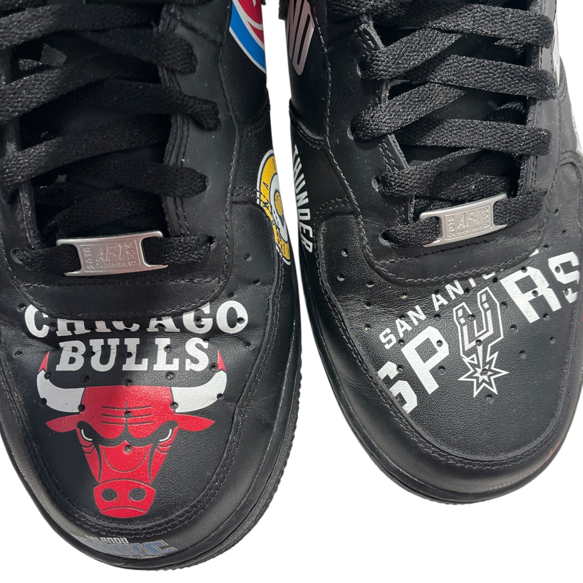 NIKE/Supreme/Hi-Sneakers/US 10.5/Graphic/BLK/NBA AIR FORCE 1 MID view 4