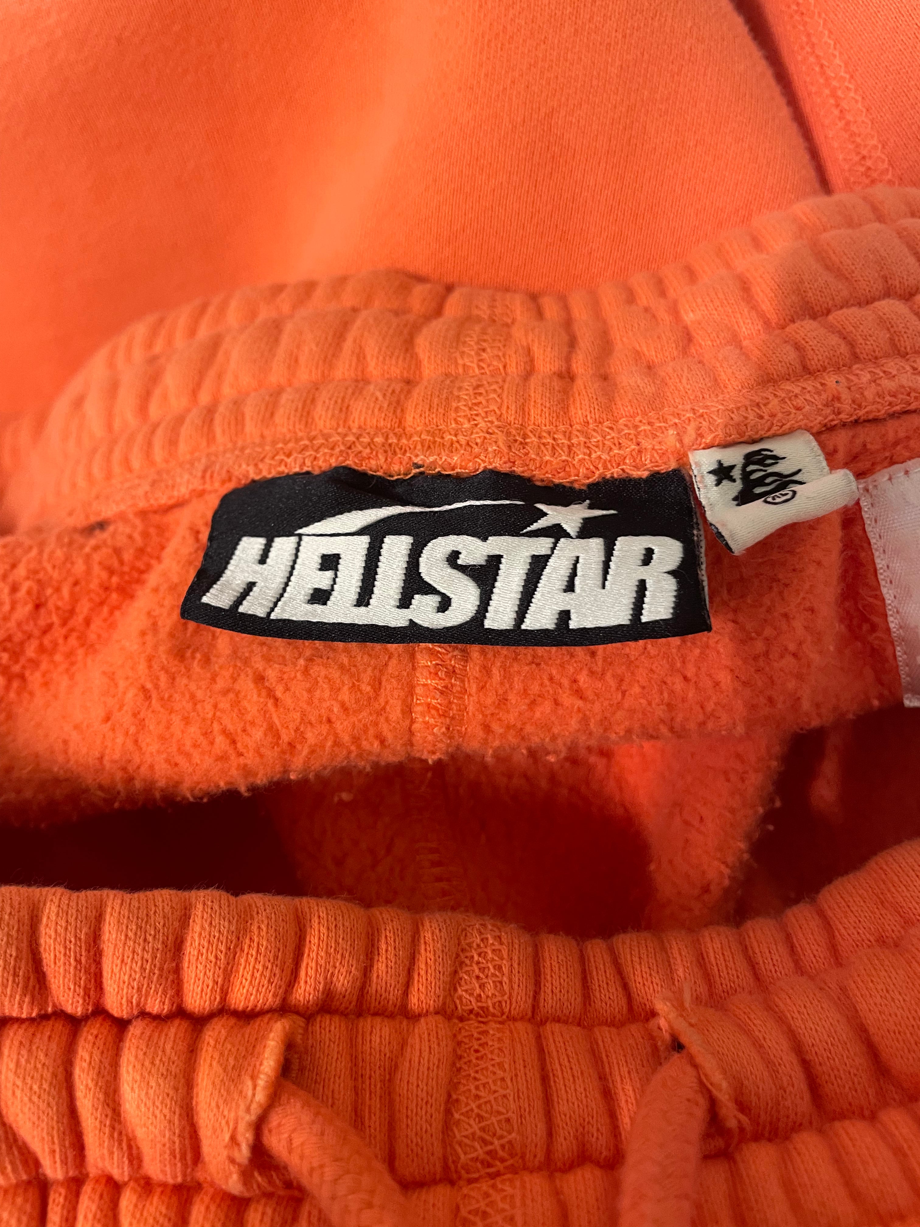 HELLSTAR/Pants/XL/Cotton/ORN/BLK/GRY DESIGN view 3