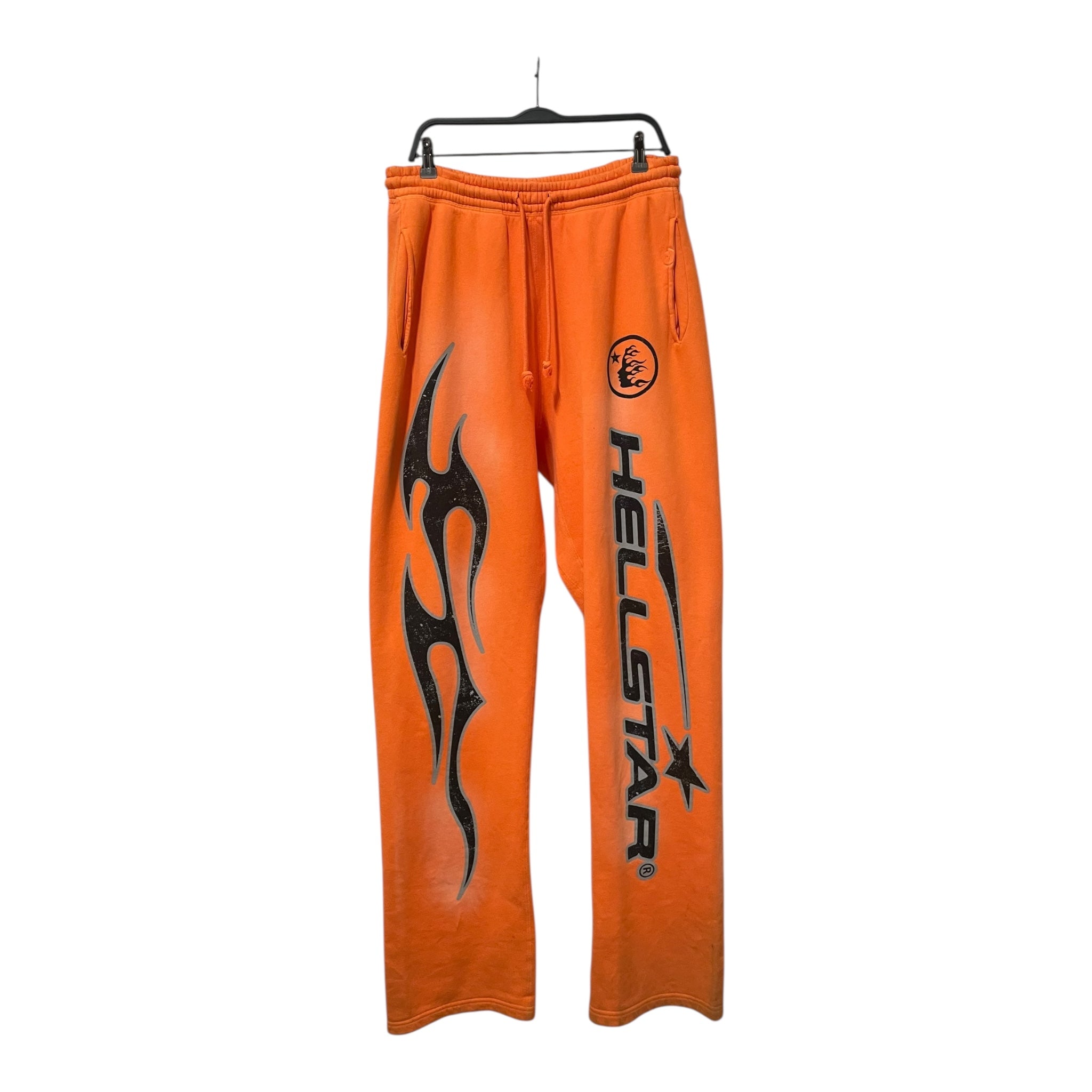 HELLSTAR/Pants/XL/Cotton/ORN/BLK/GRY DESIGN view 1