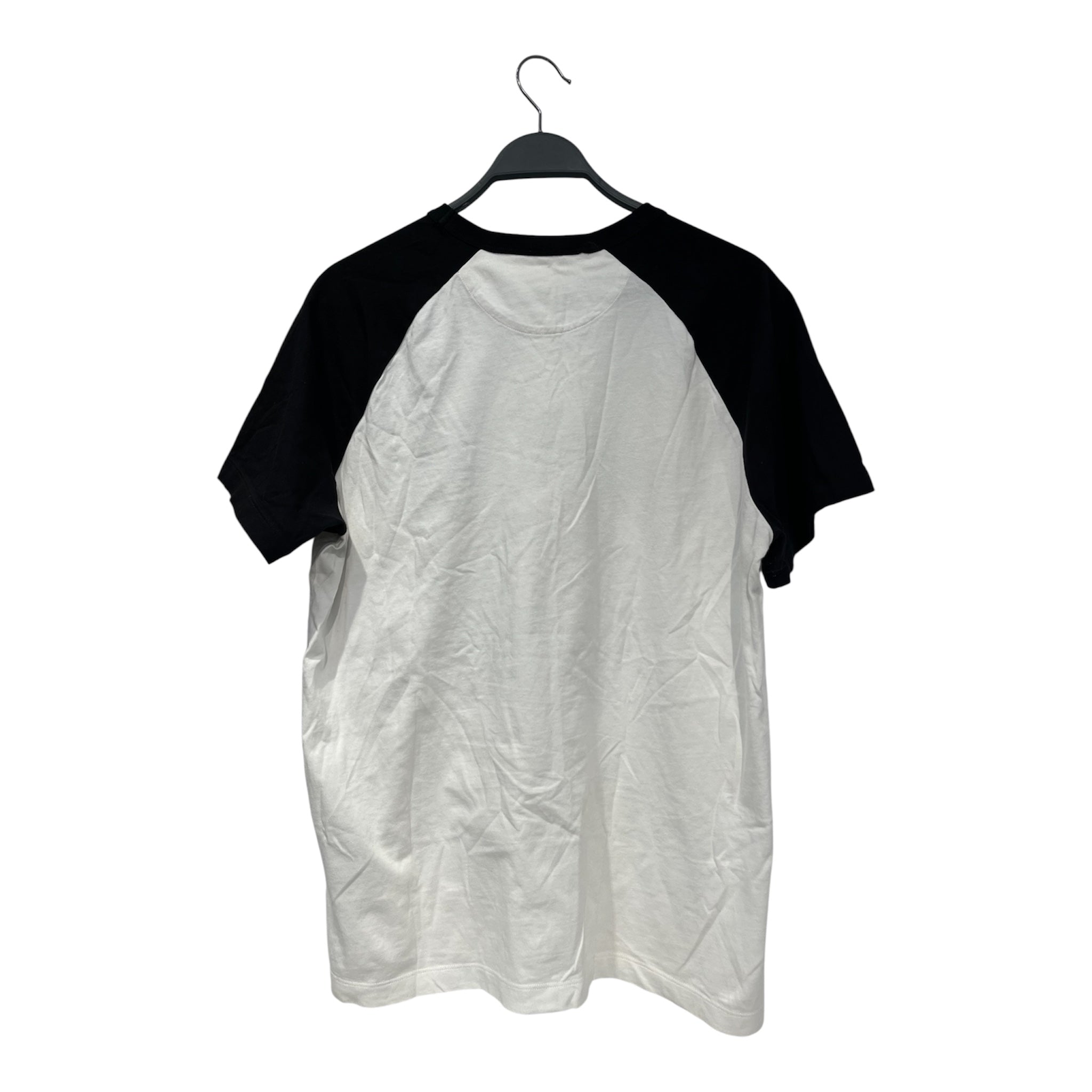 VALENTINO/T-Shirt/XL/Cotton/WHT/High Neck/Graphic/3V3MG11Z9J5 v logo raglan view 2