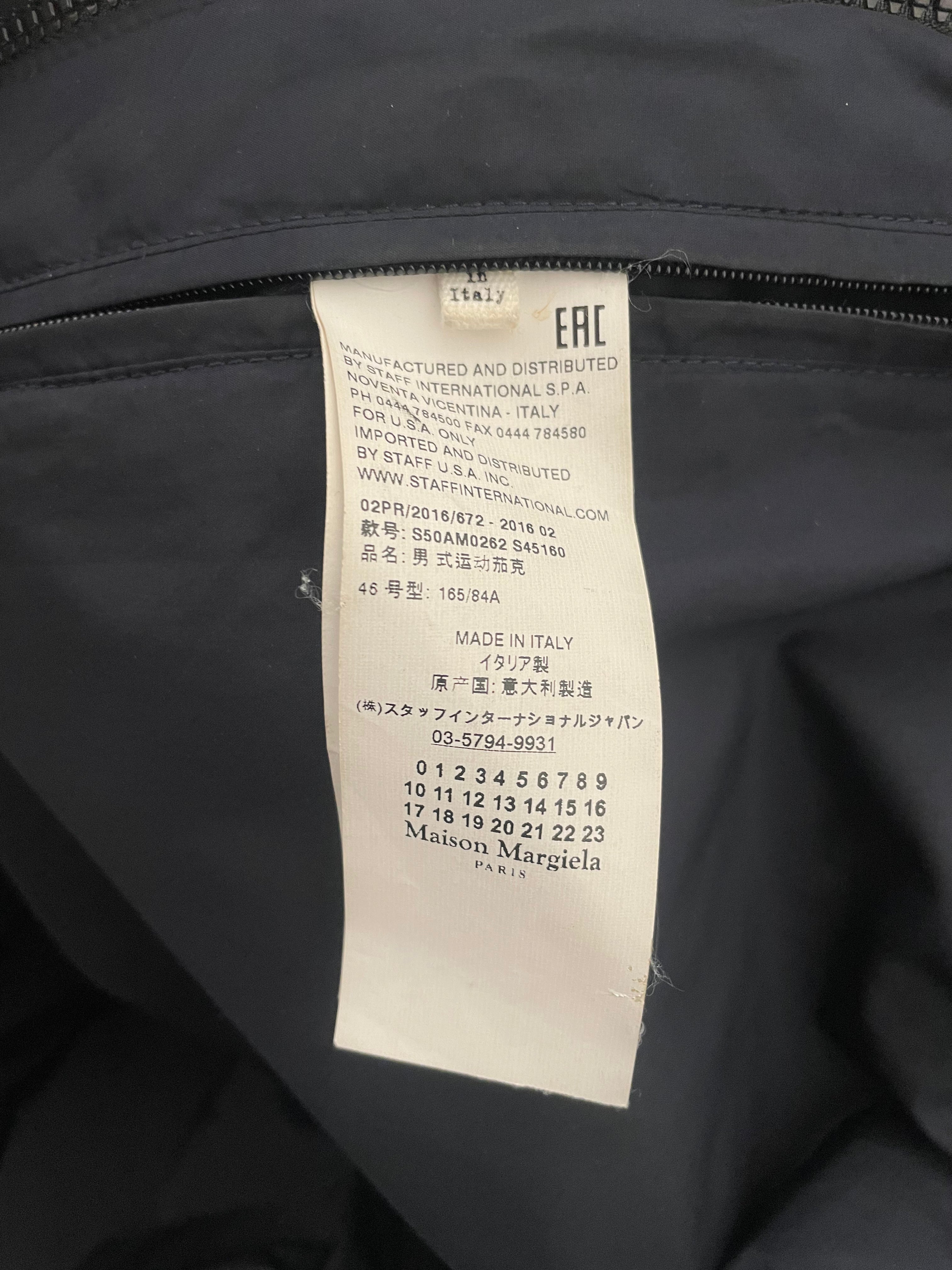 Maison Margiela/Riders Jkt (W)/46/Polyester/NVY/FW16 FUTURE JACKET - F641 view 4
