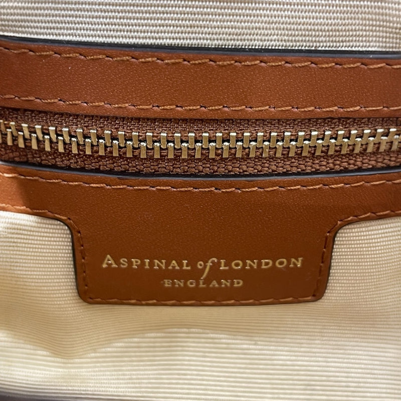 Aspinal of London/Tote Bag/Leather/CML/Woven Tote With Charm