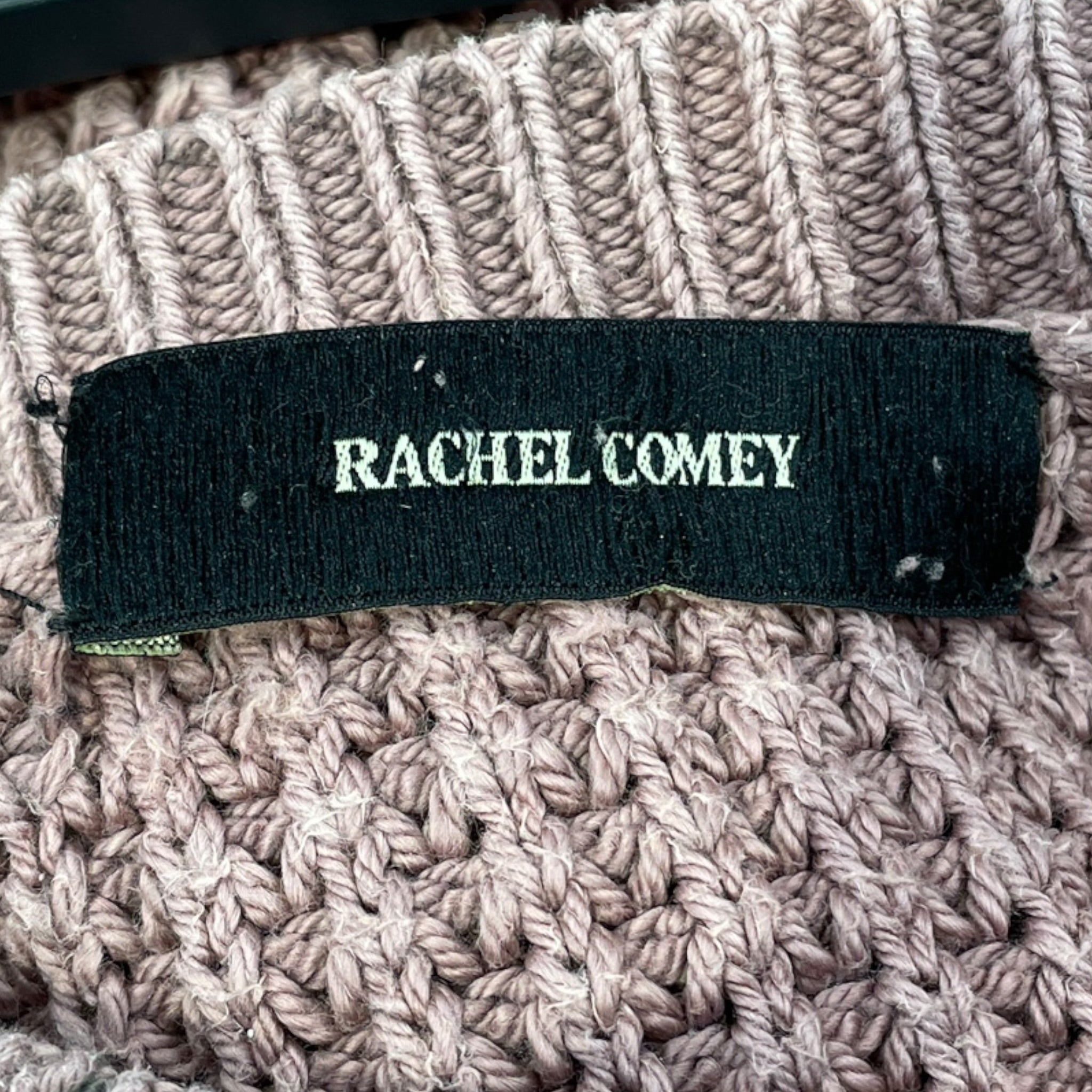 RACHEL COMEY/Heavy Sweater/L/Cotton/PNK/ view 3
