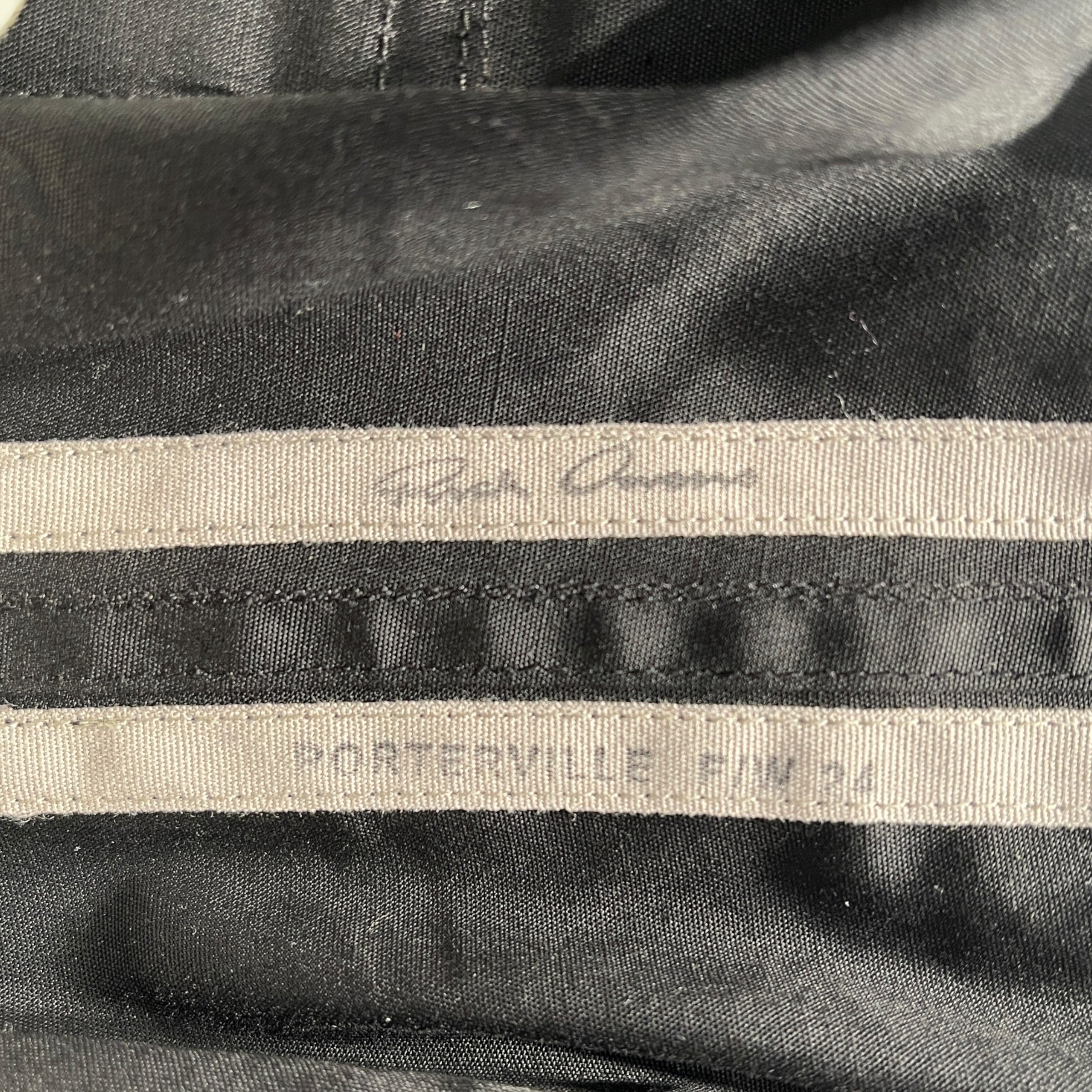 RICK OWENS DRKSHDW/Pants/44/Cotton/BLK/Porterville Bela pants view 3