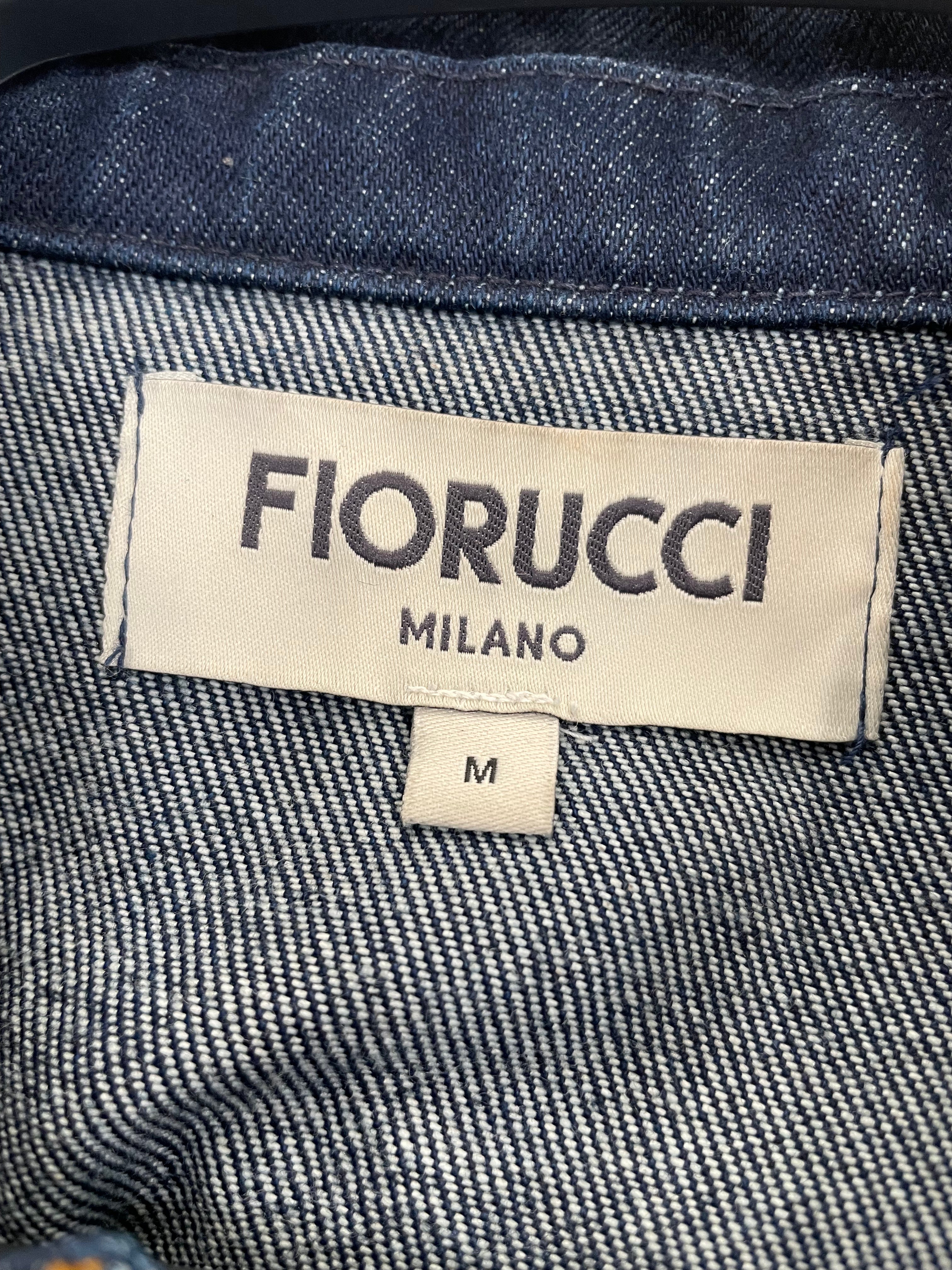 FIORUCCI/Denim Jkt/M/Graphic/Denim/IDG/Chereb Print view 3