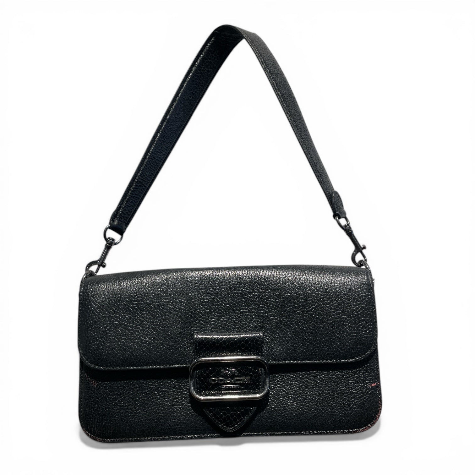 COACH/Hand Bag/Leather/BLK/ view 1