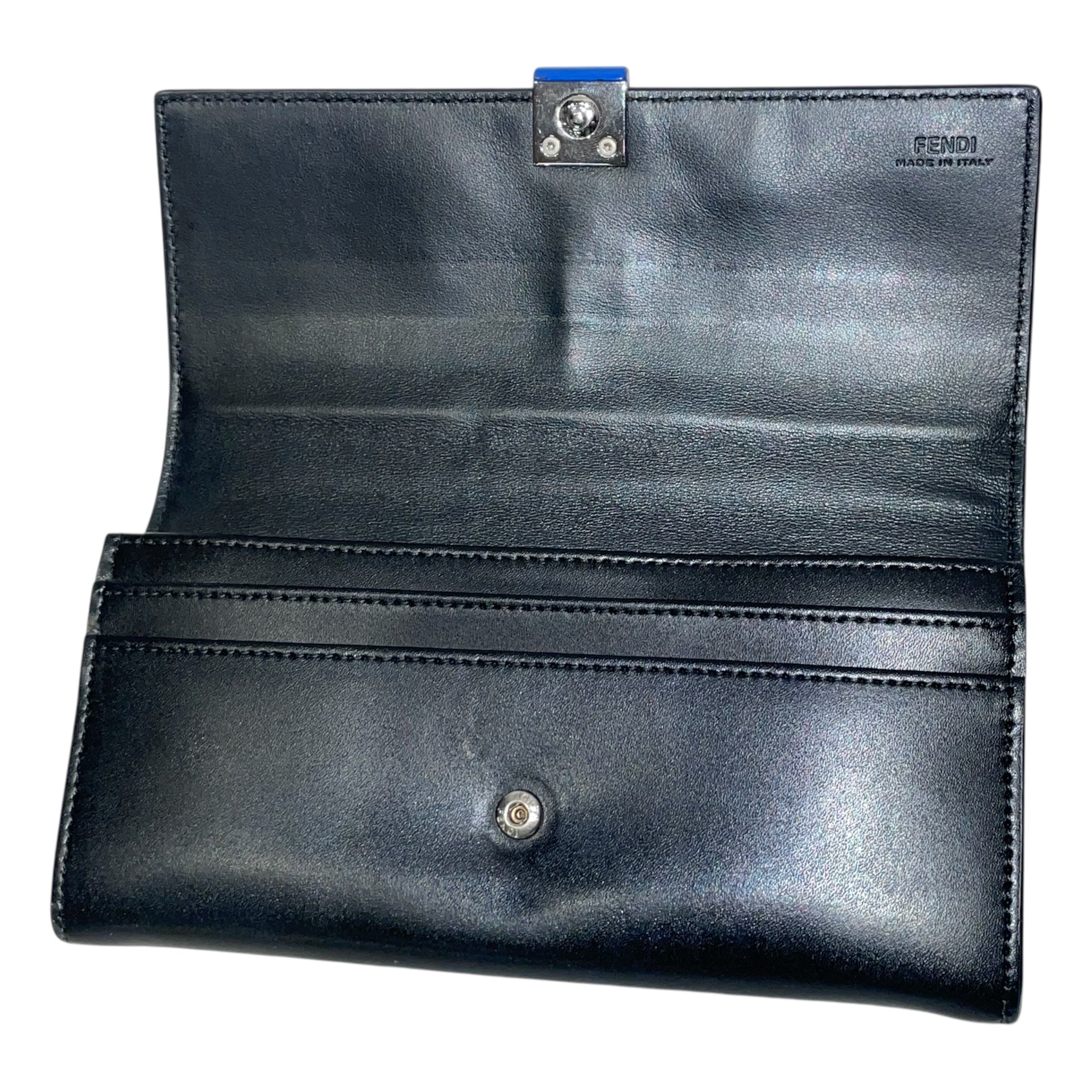 FENDI/Trifold Wallet/Monogram/Cotton/MLT/Multicolor FF Wallet view 4