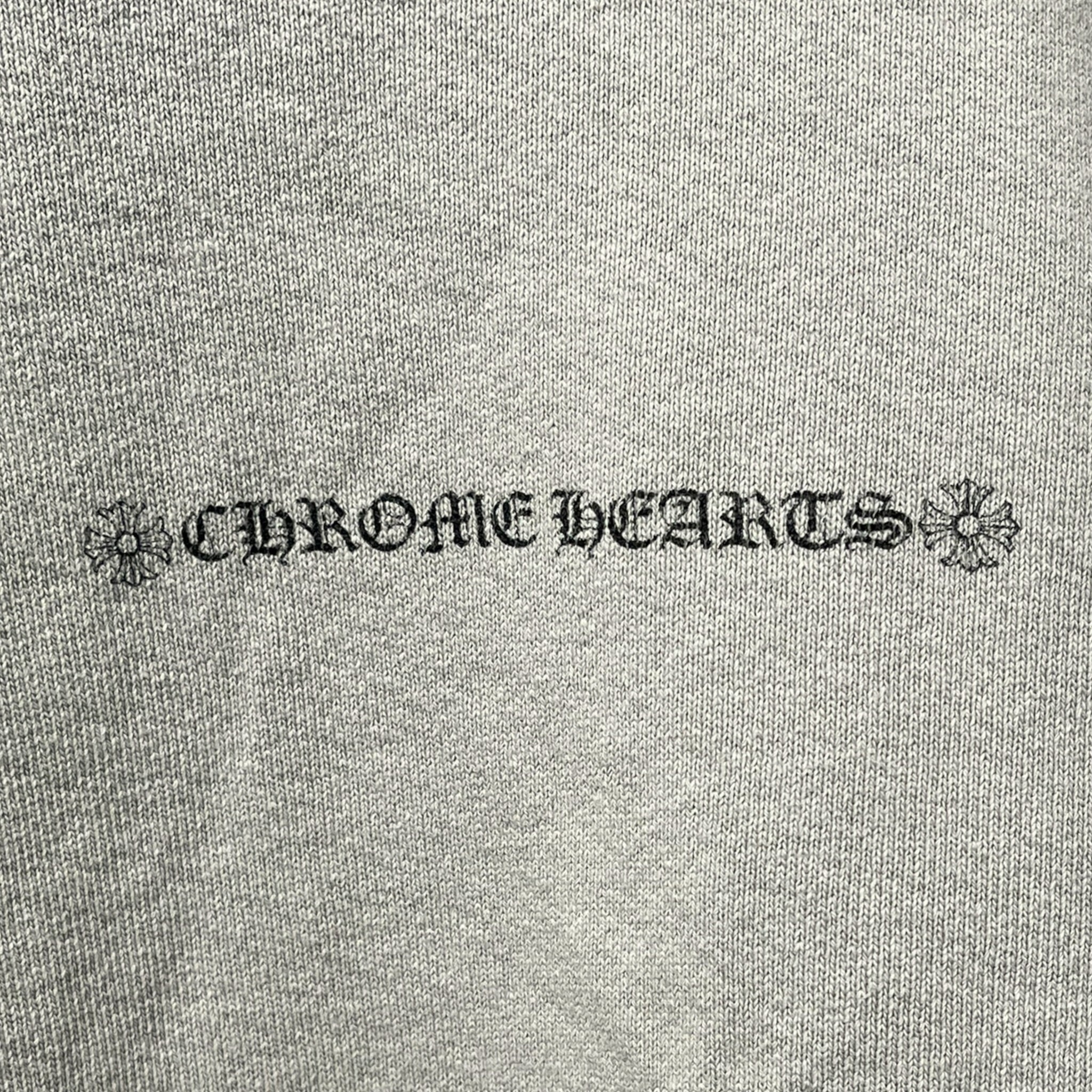 CHROME HEARTS/Sweatshirt/L/Cotton/GRY/MATTY BOY 'SUGGEST' CREWNECK view 3