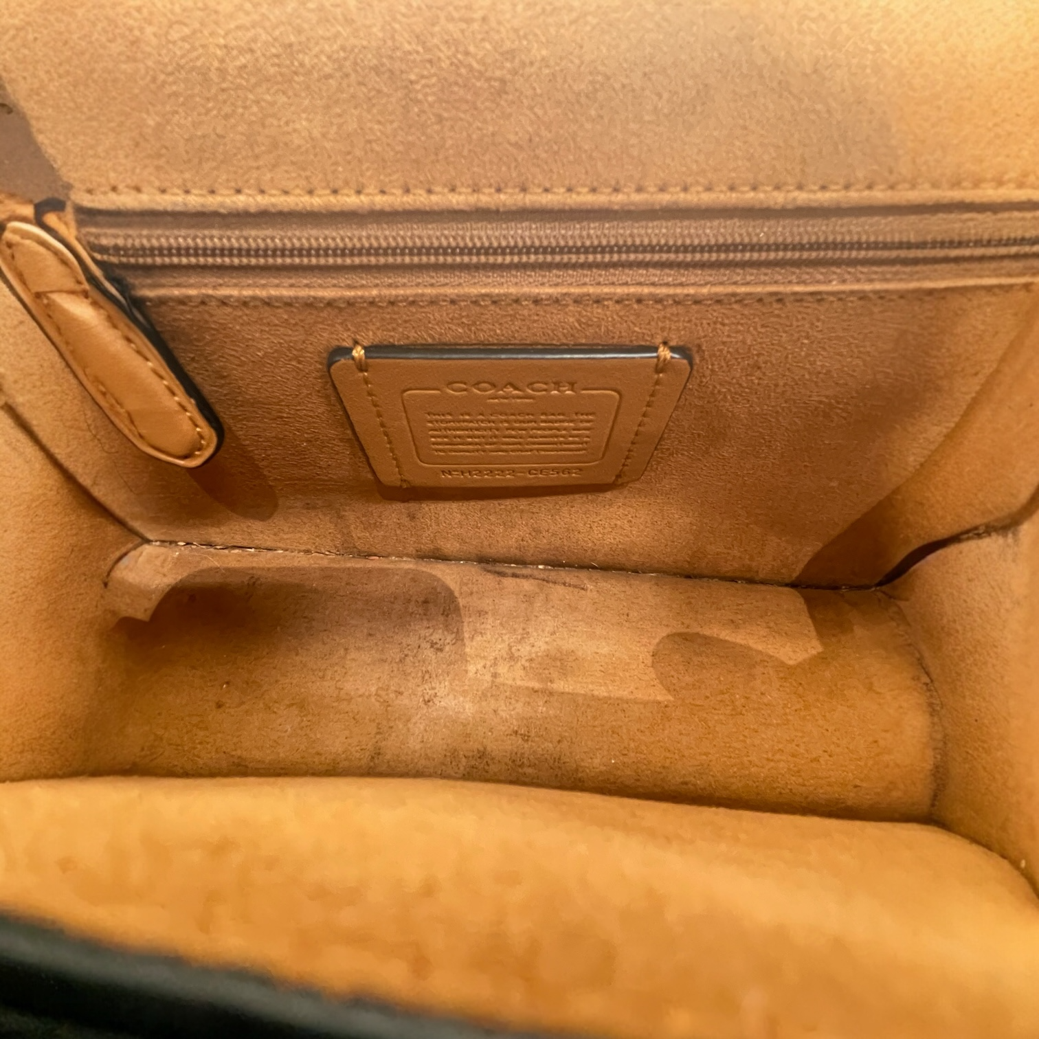 COACH/Hand Bag/Leather/BLK/ view 3