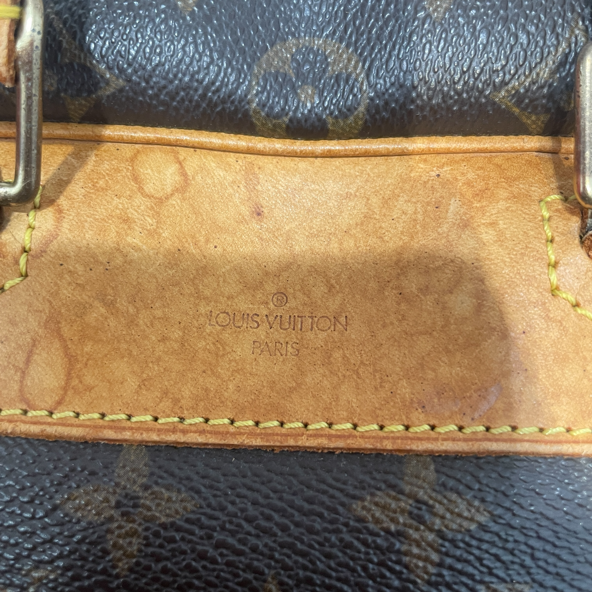 LOUIS VUITTON/Luggage/Monogram/Leather/BRW/Deauville view 4