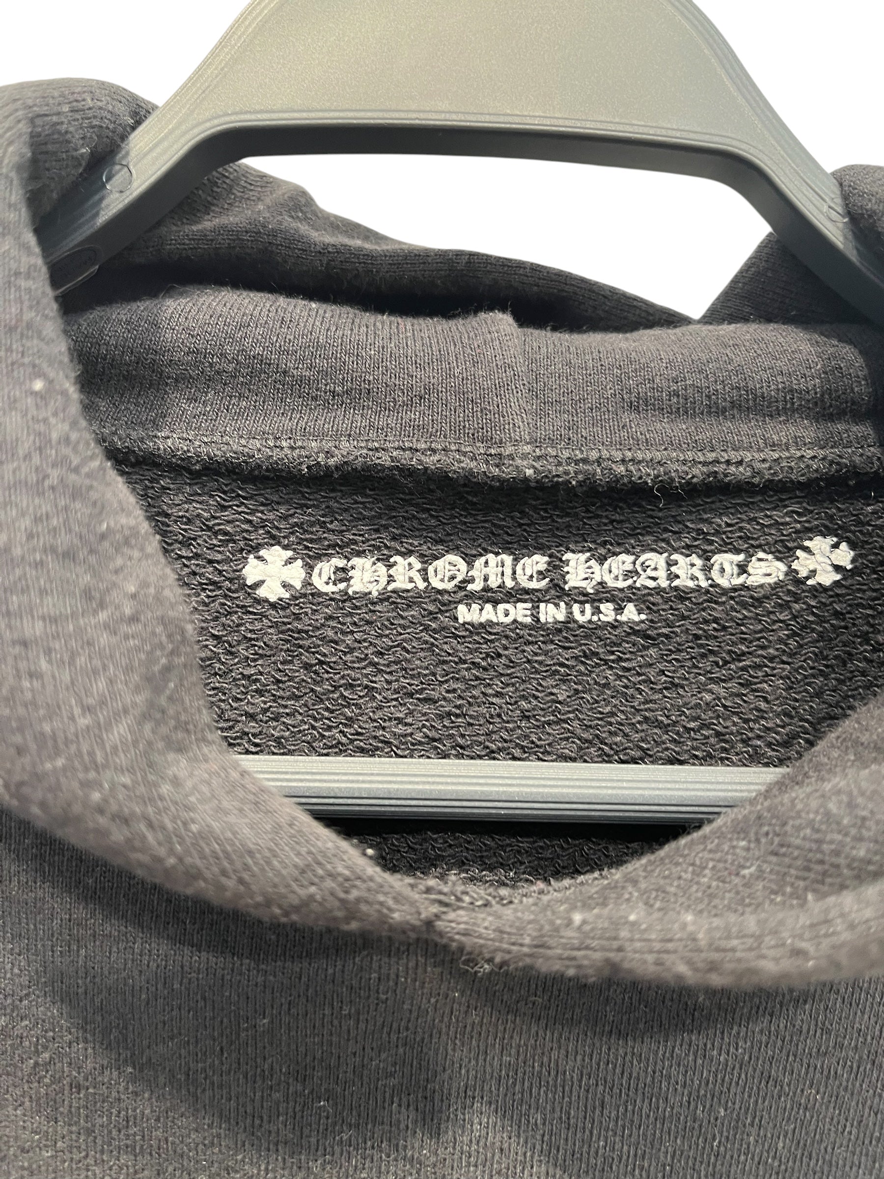 CHROME HEARTS/Hoodie/XS/Cotton/BLK/matty boy view 3