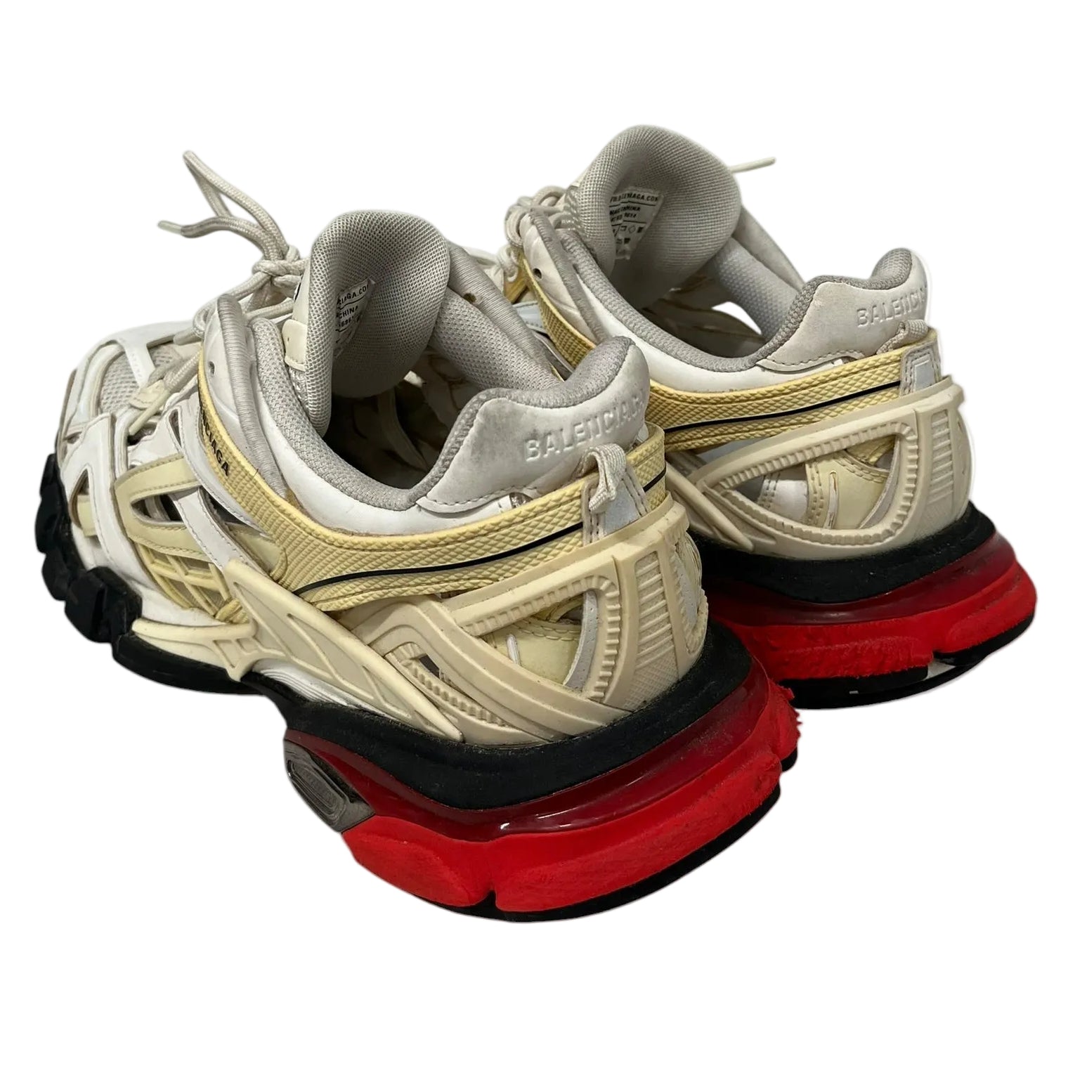 BALENCIAGA/Low-Sneakers/US 10/Polyester/WHT/TRACK 2 SNEAKERS view 2